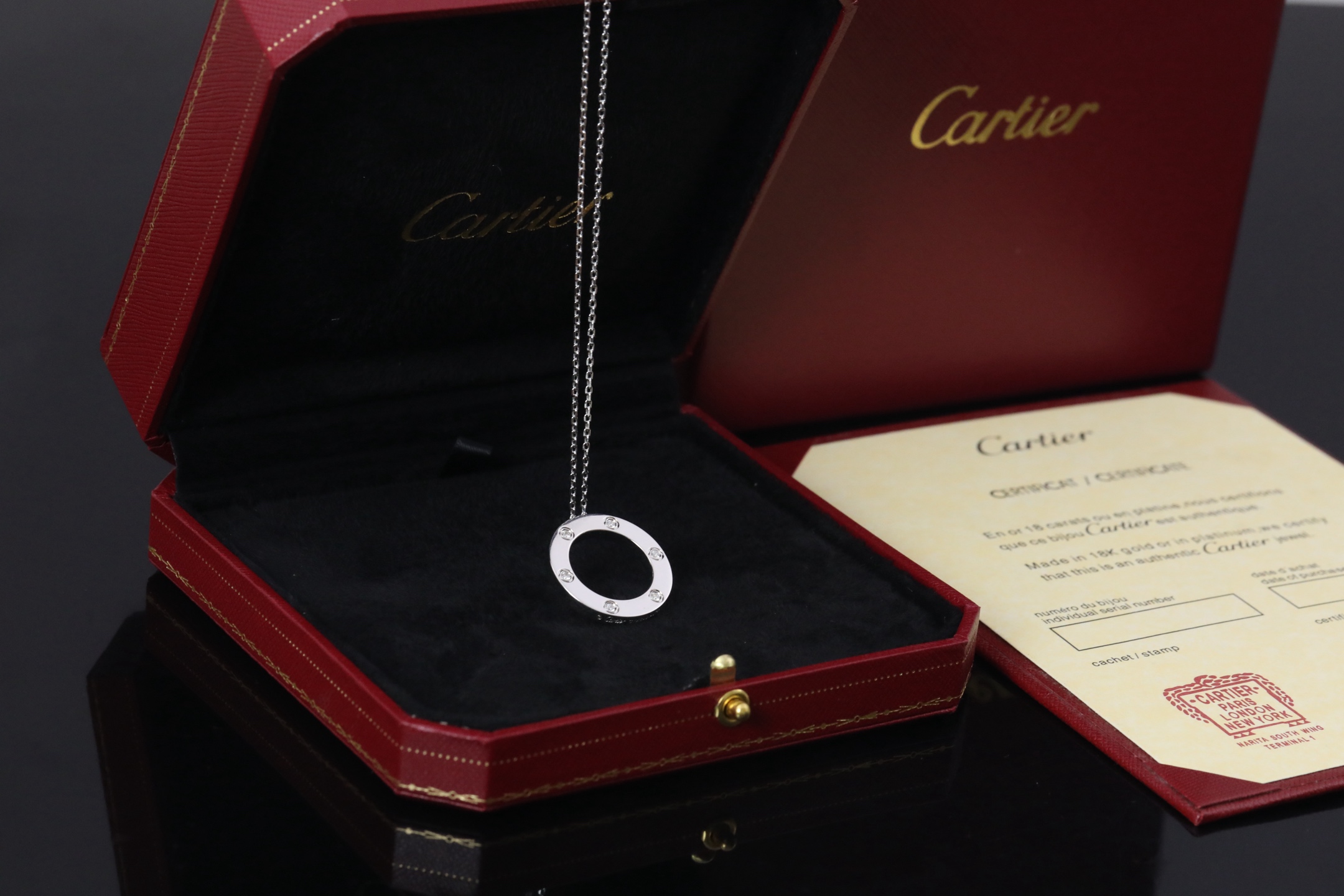 Cartier LOVE 项链项链,饰品 3