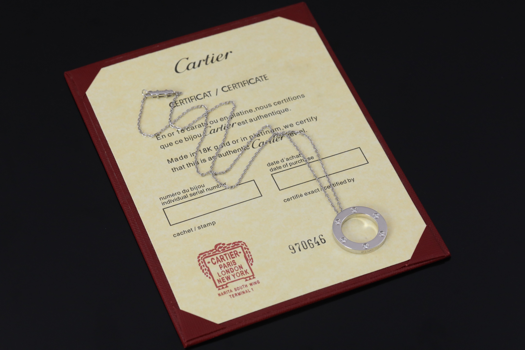 Cartier LOVE 项链项链,饰品 2