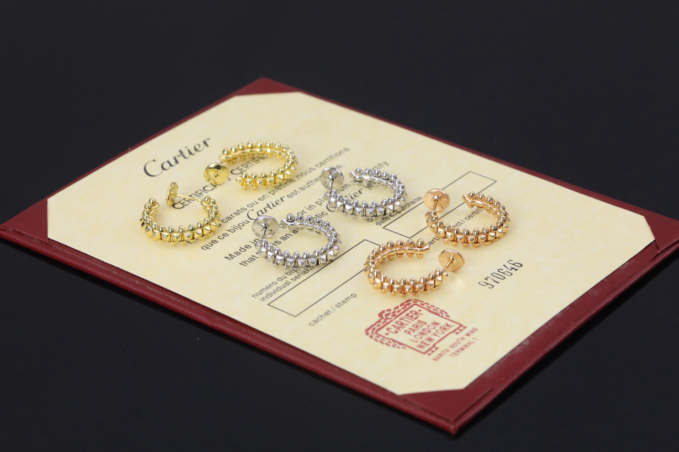 Cartier Clash de Cartier 耳环耳环,饰品,cartier 5