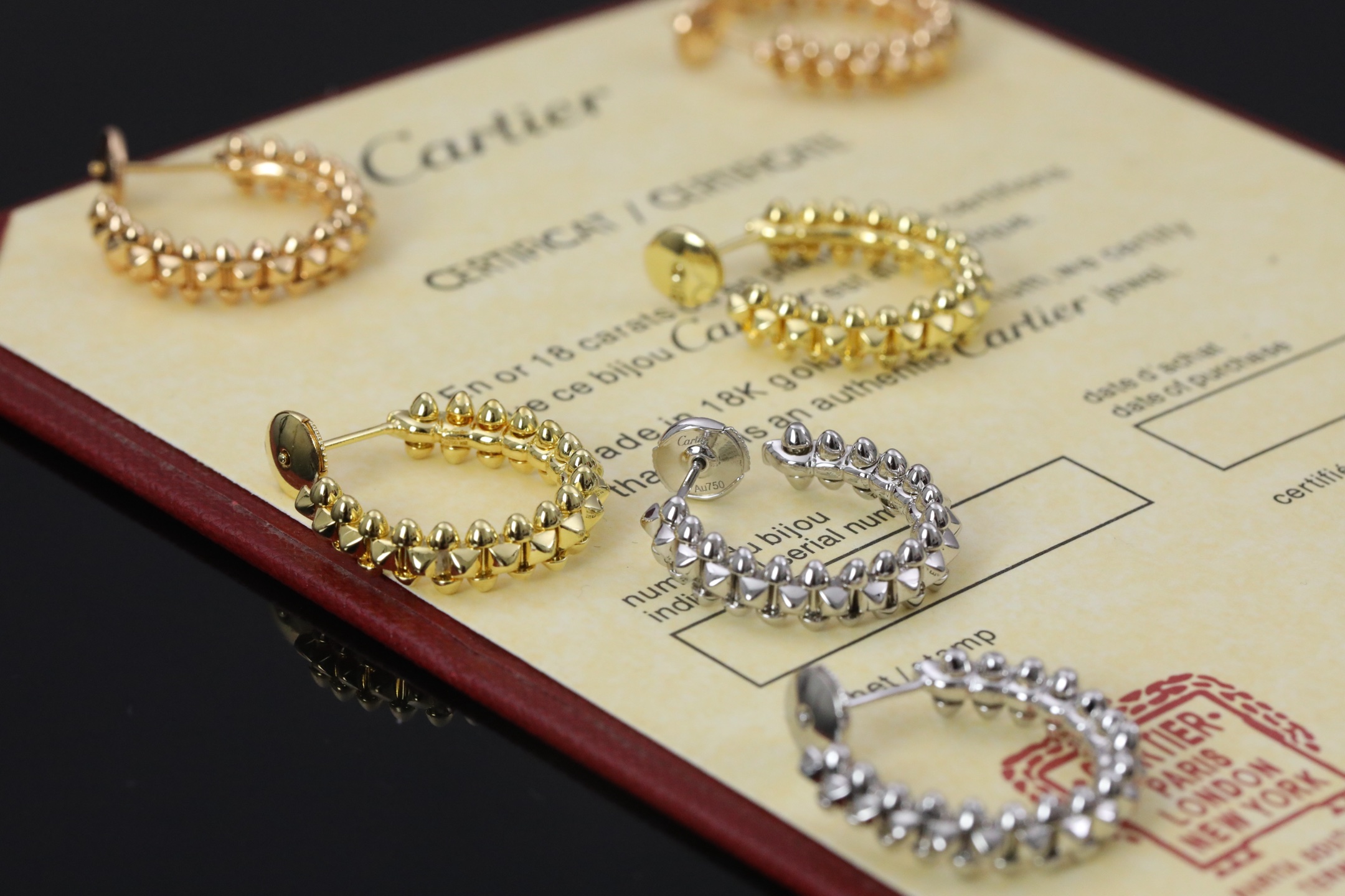 Cartier Clash de Cartier 耳环耳环,饰品,cartier 4