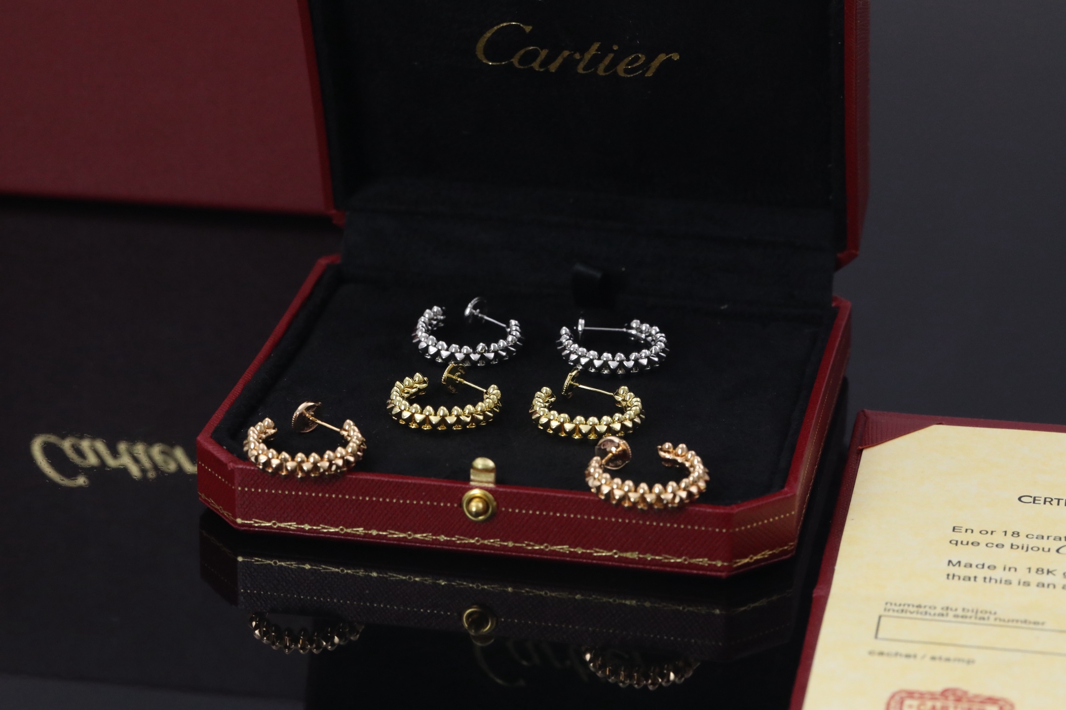 Cartier Clash de Cartier 耳环耳环,饰品,cartier 3