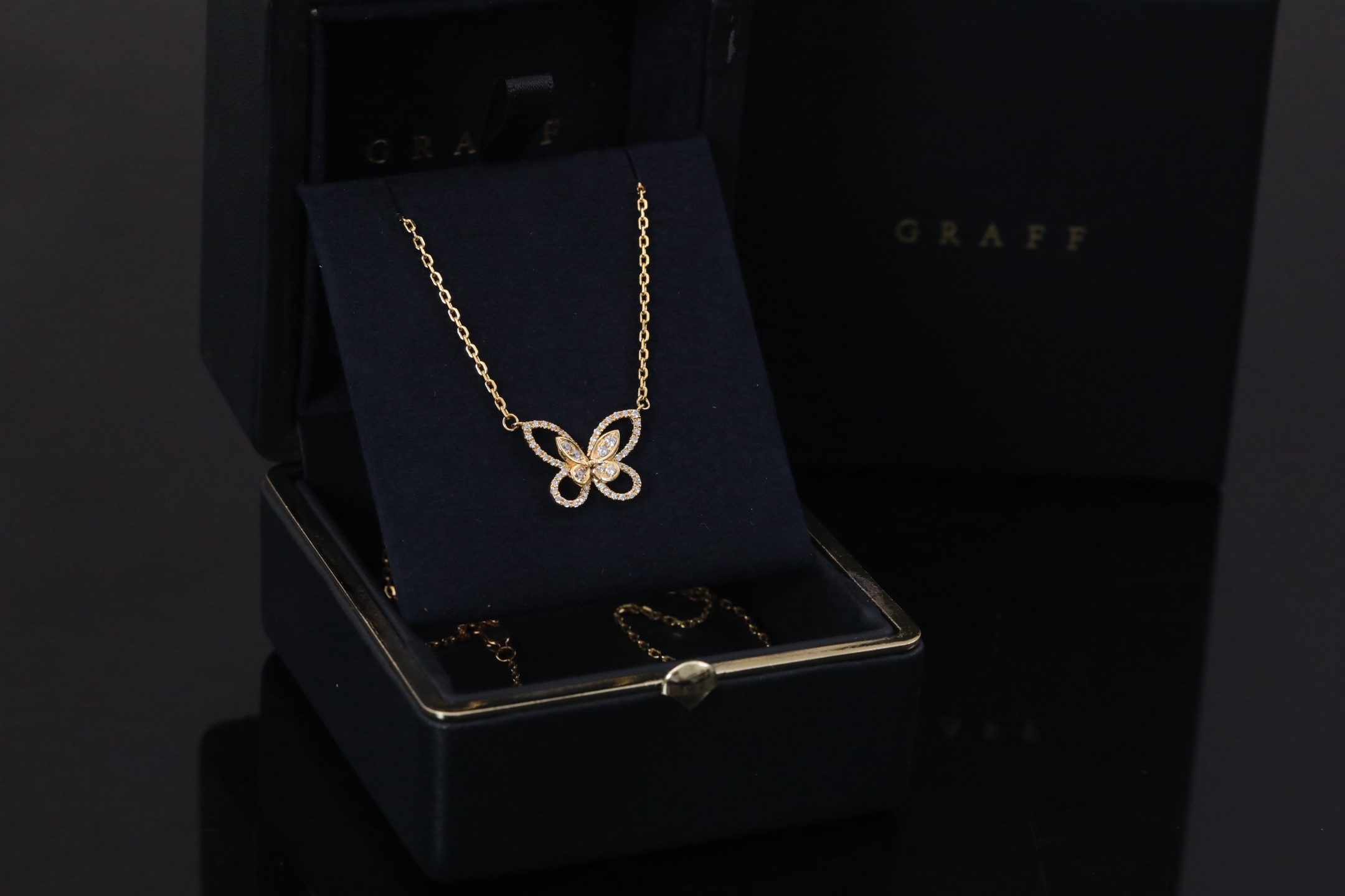 Gravosa 蝴蝶幻影系列 项链项链,饰品 4