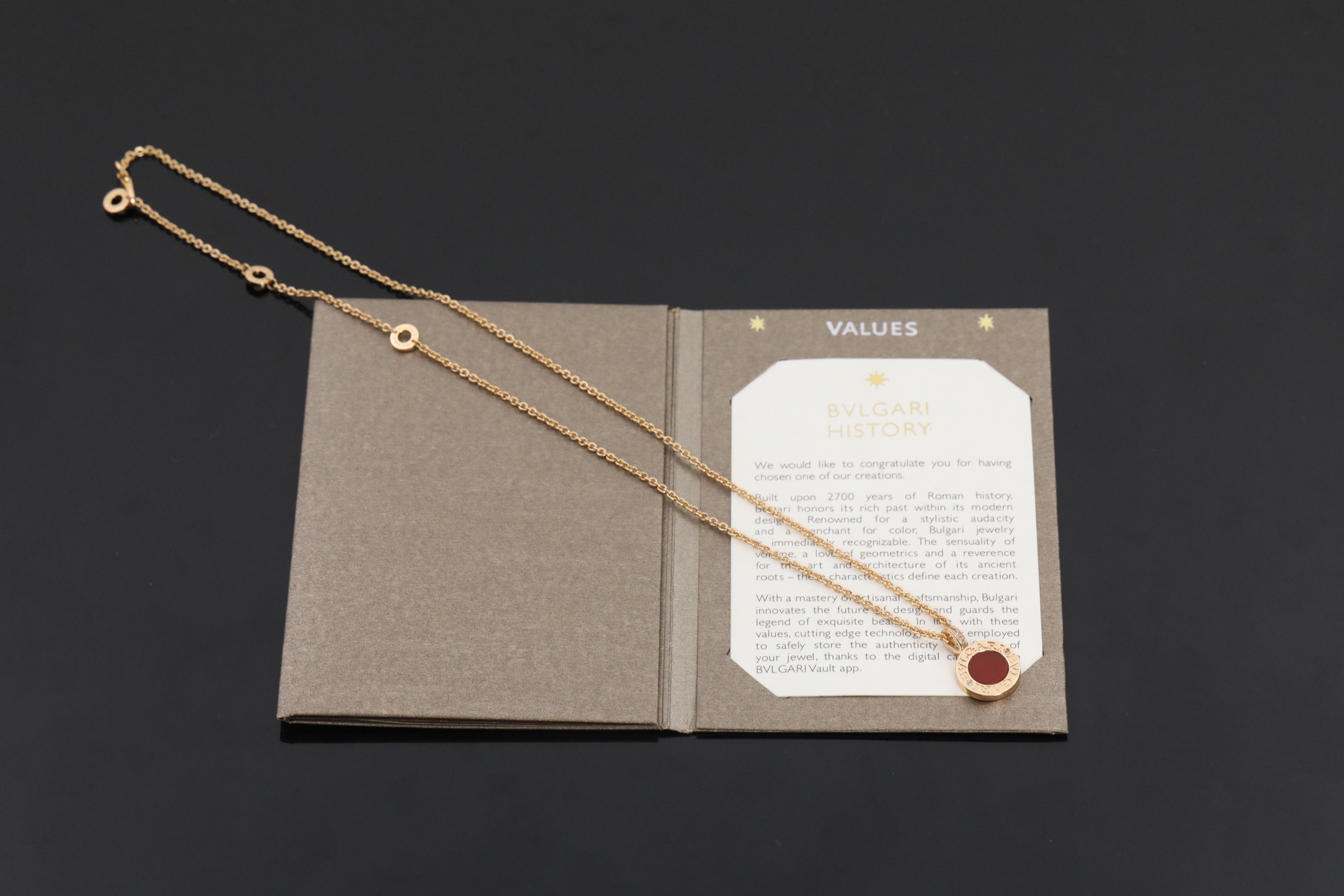 BVLGARI Bvlg@ri系列 项链bv,18k金,项链,饰品 4