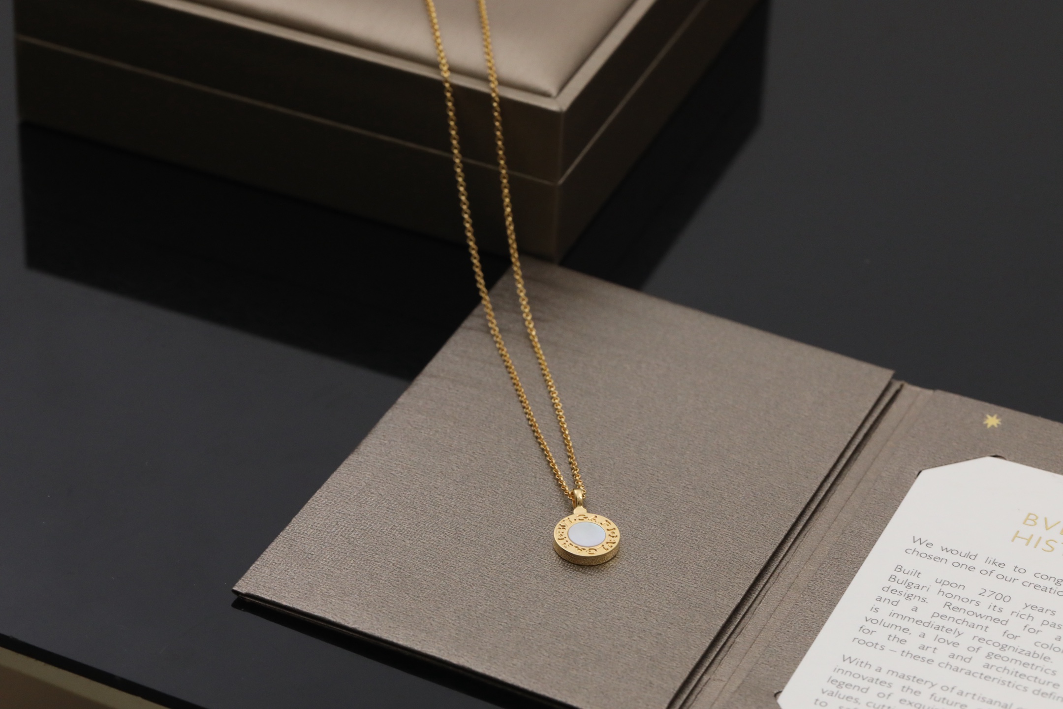 Bvlgari Bvlgari系列 项链bv,18k金,项链,饰品 4