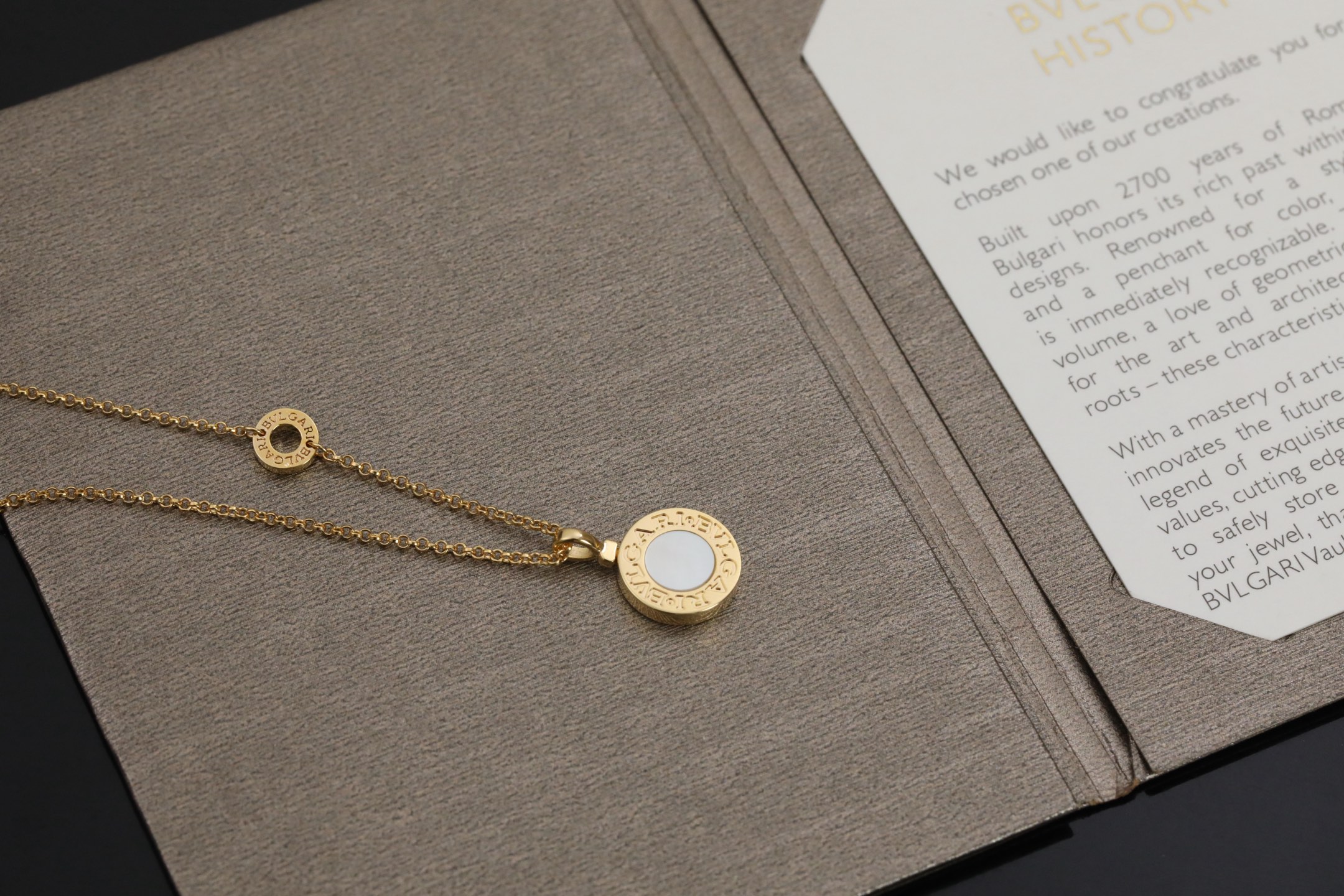 Bvlgari Bvlgari系列 项链bv,18k金,项链,饰品 2