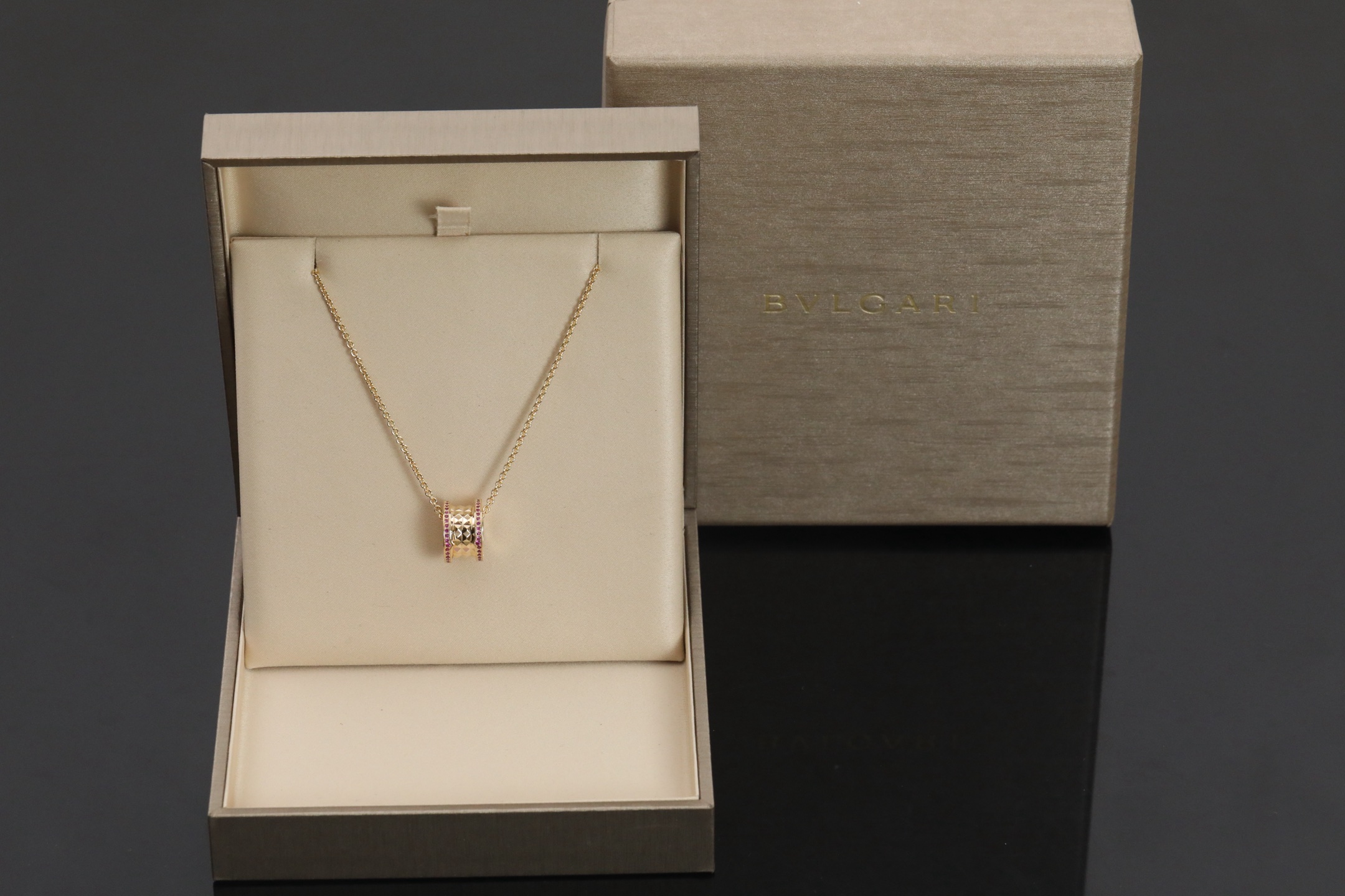 新年特别款项链 B.zerol Rock系列18K玫瑰金吊坠