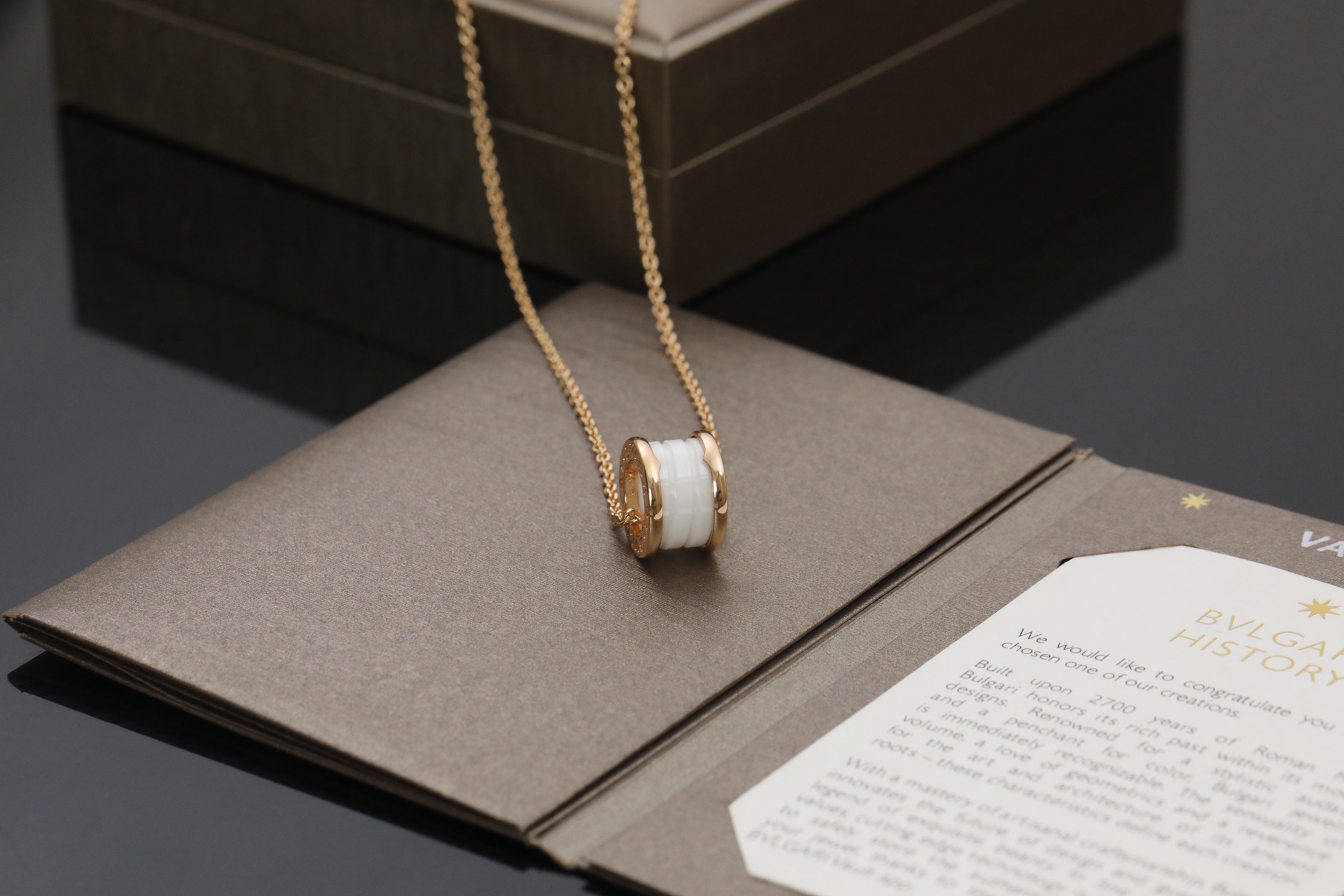 Bvlgari B-Zero 陶瓷项链bv,包,项链,饰品 2