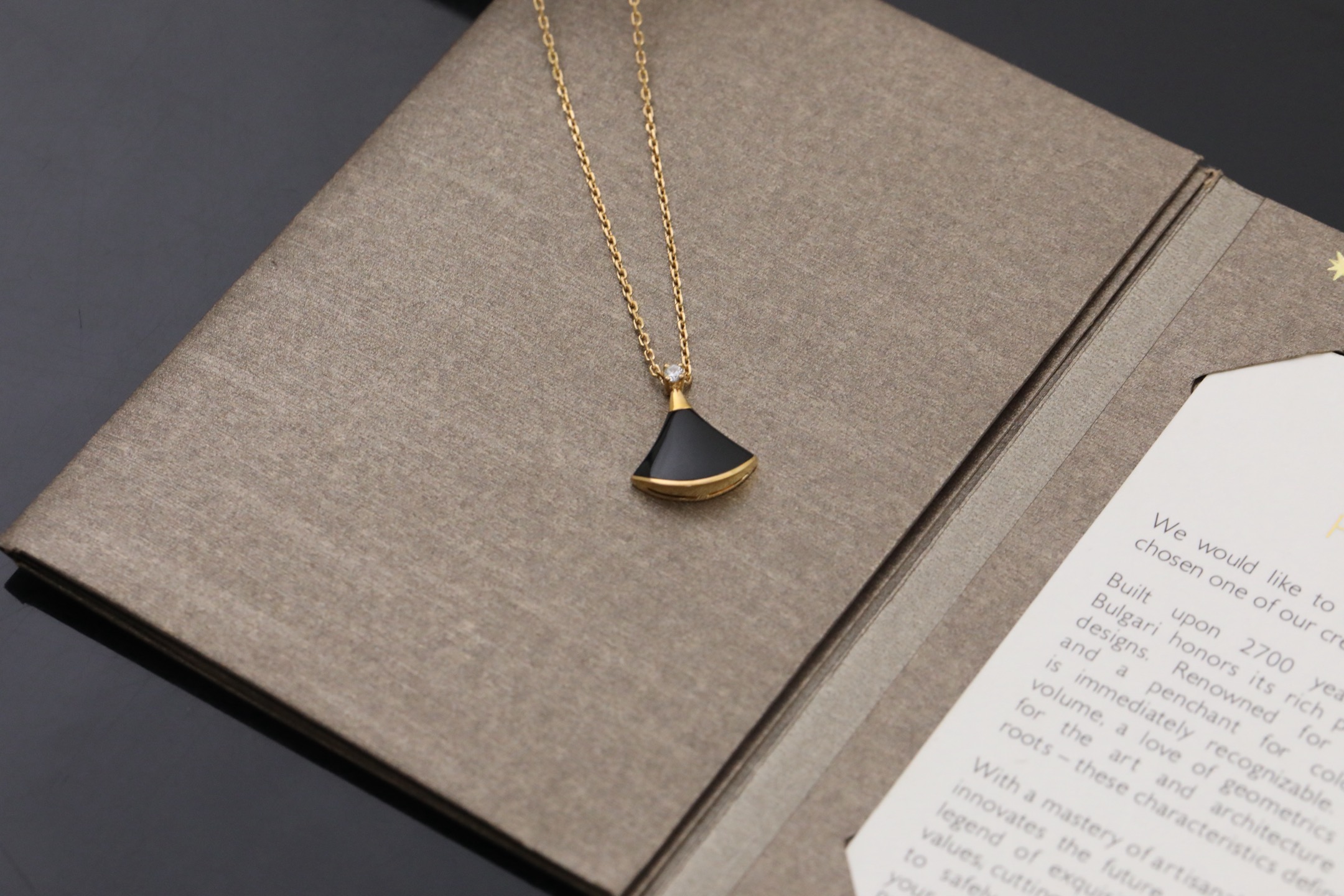 Diva‘dream 项链 - 真金真钻定制款