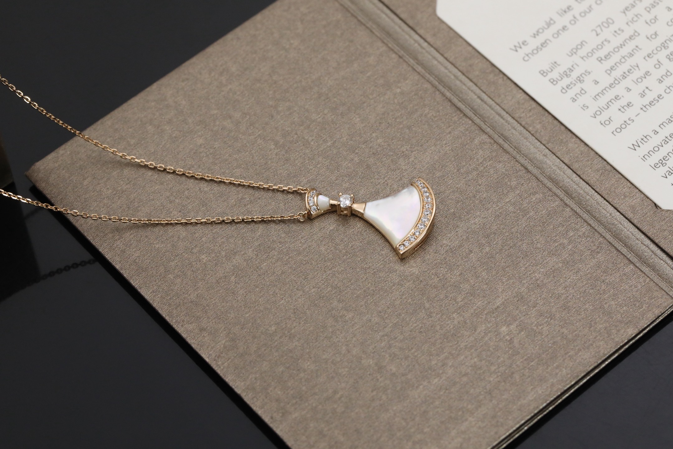 DIVAS' DREAM系列18K玫瑰金项链