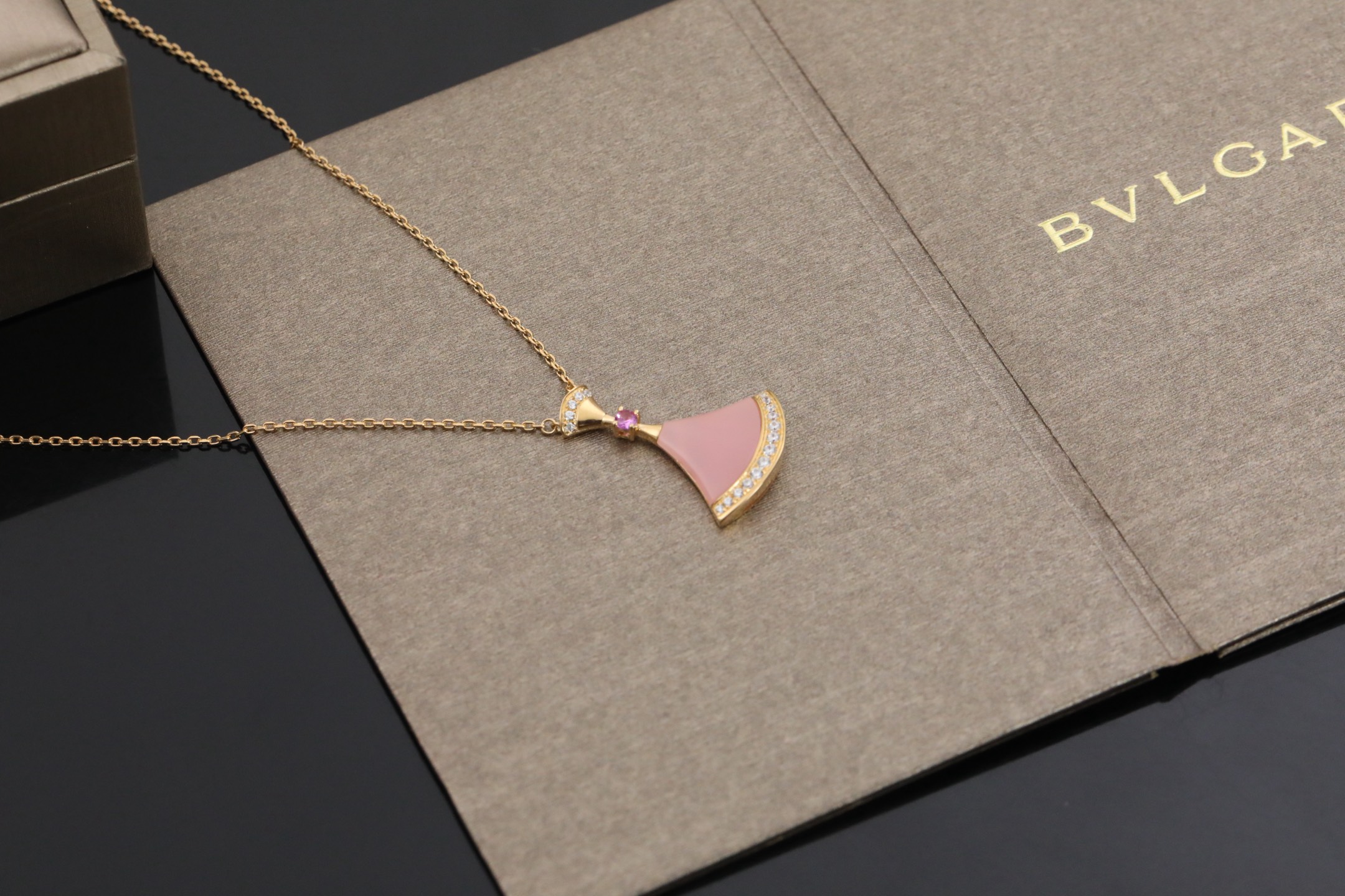 DIVAS' DREAM系列18K玫瑰金项链