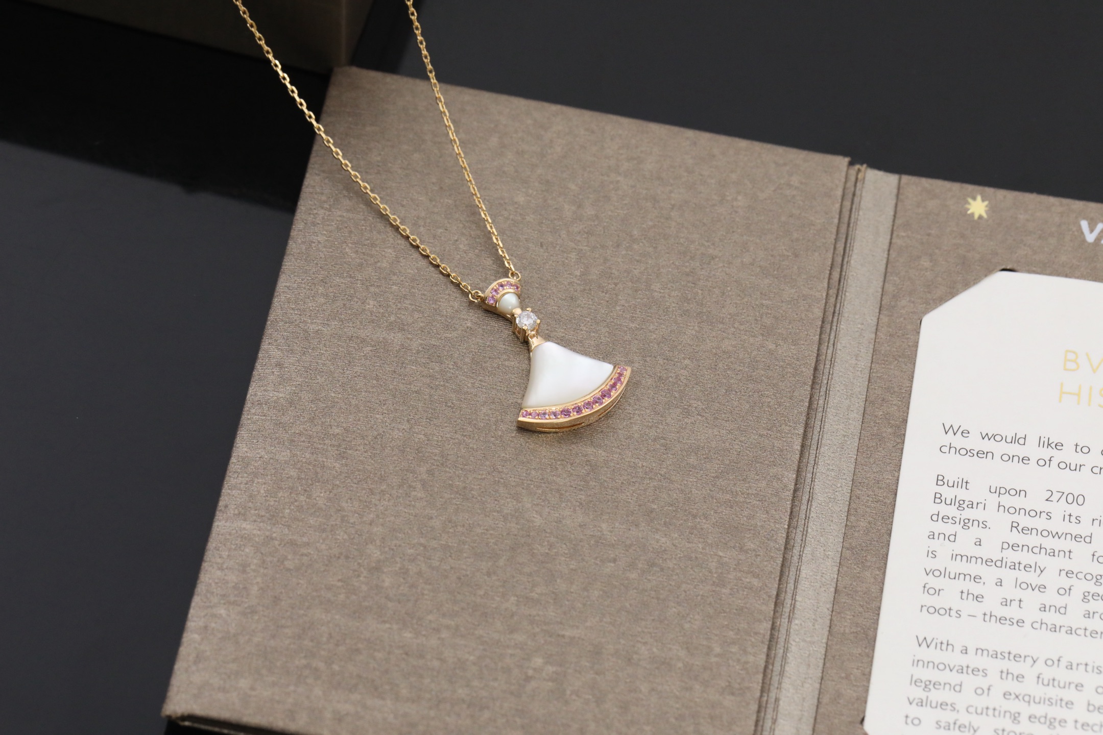 DIVAS' DREAM系列18K玫瑰金项链