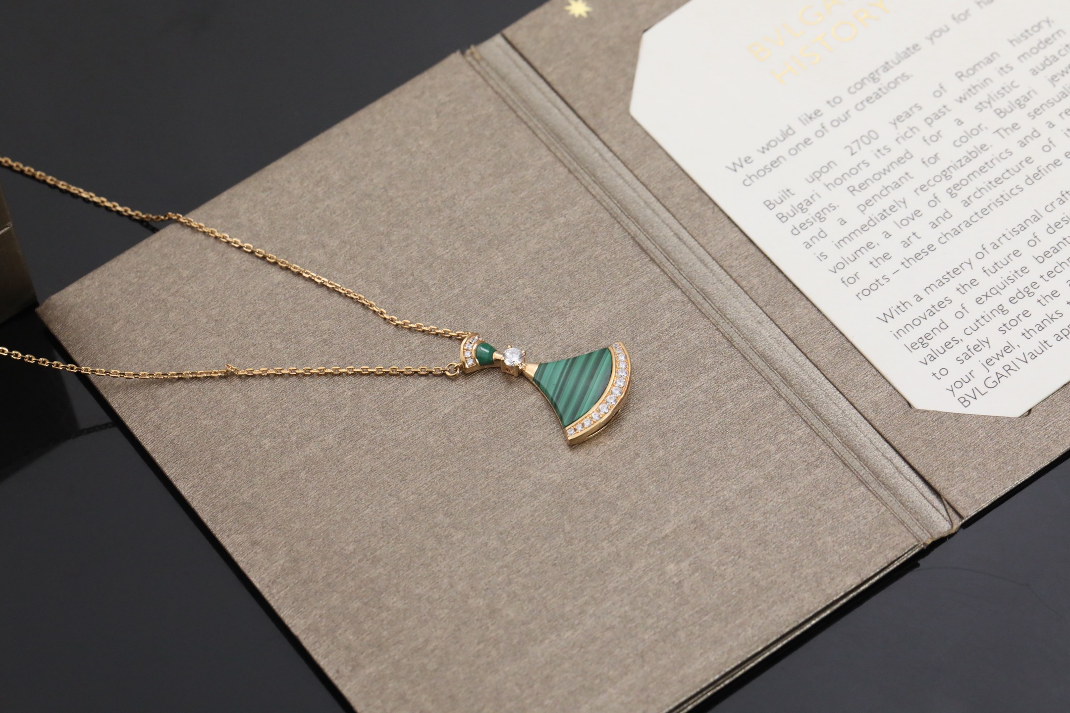 DIVAS' DREAM系列18K玫瑰金项链