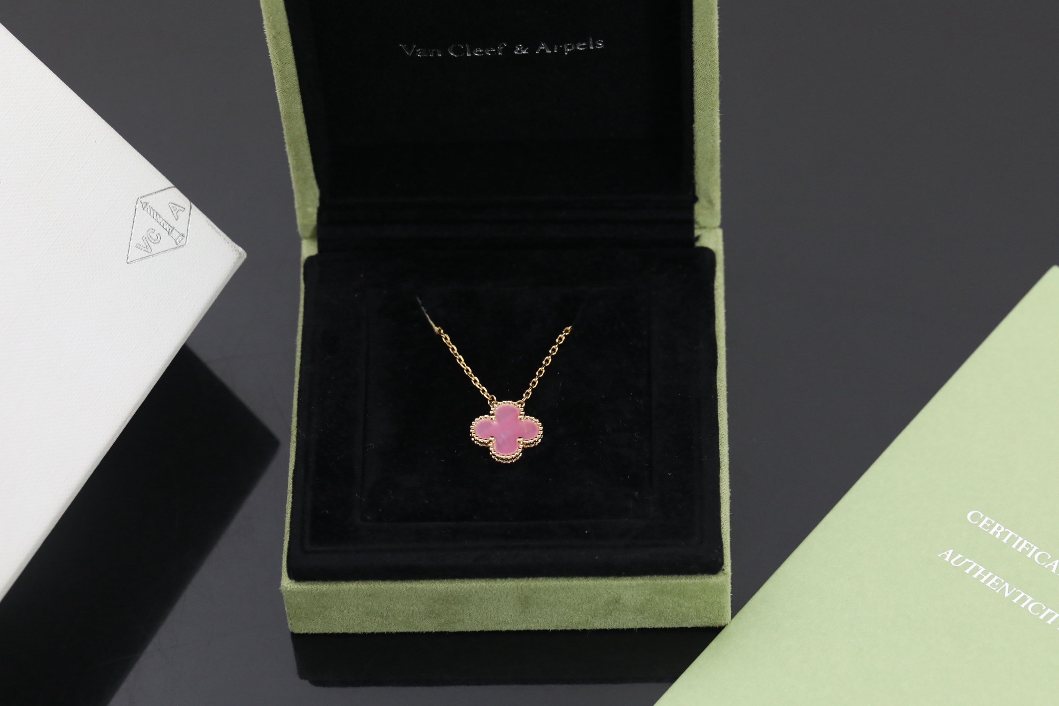 V  项链vca,项链,饰品 3