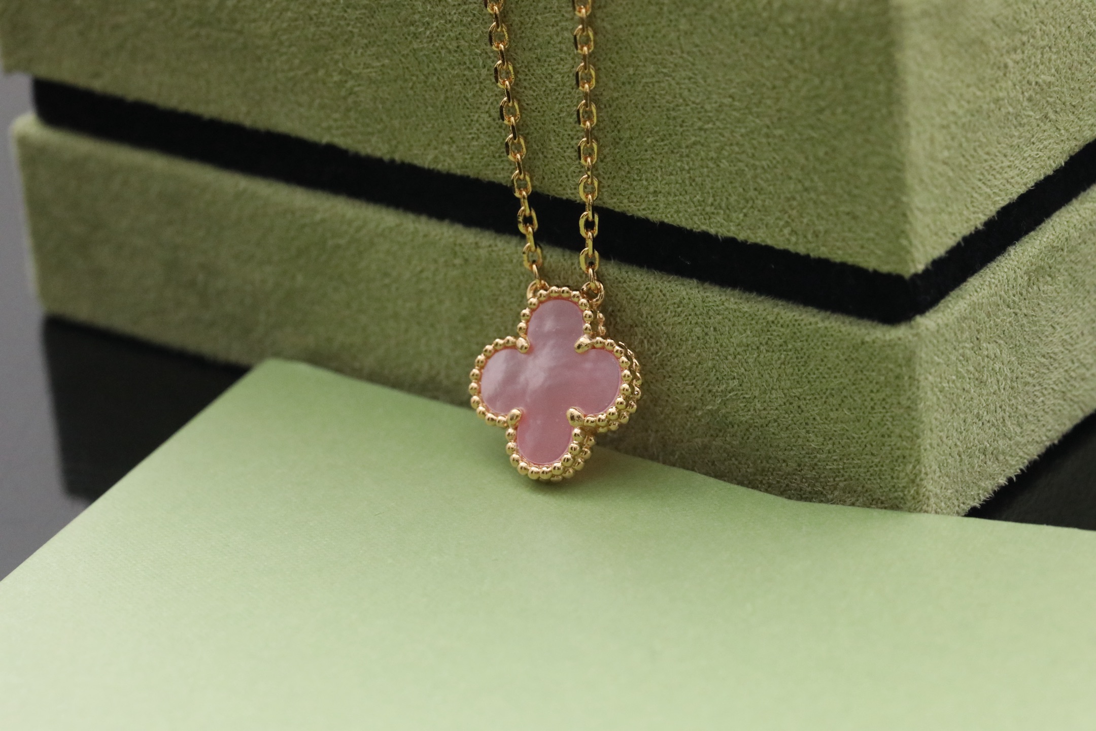 V  项链vca,项链,饰品 4