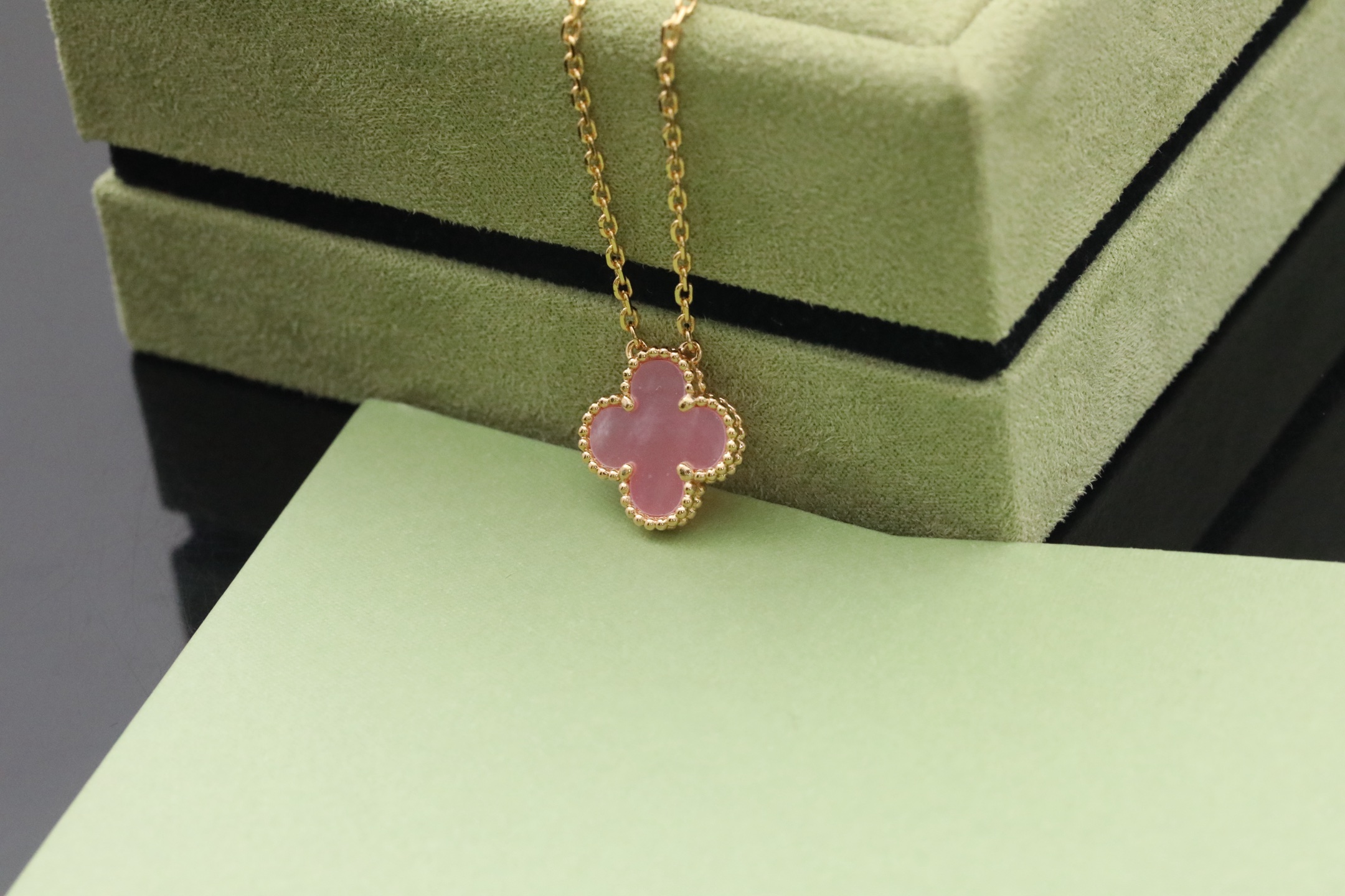 V  项链vca,项链,饰品 6