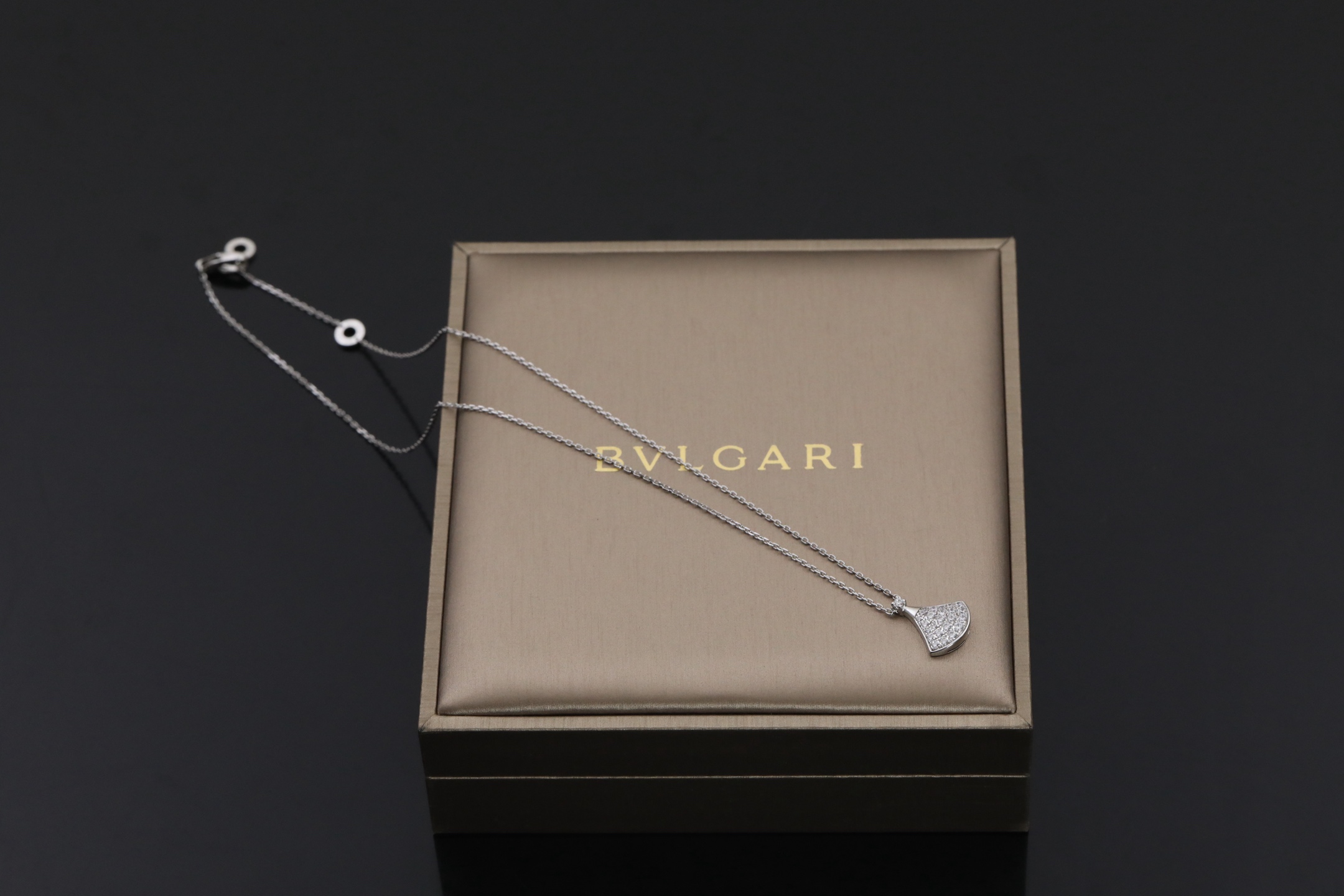 Bvlgari Diva小扇子 项链bv,项链,饰品 4
