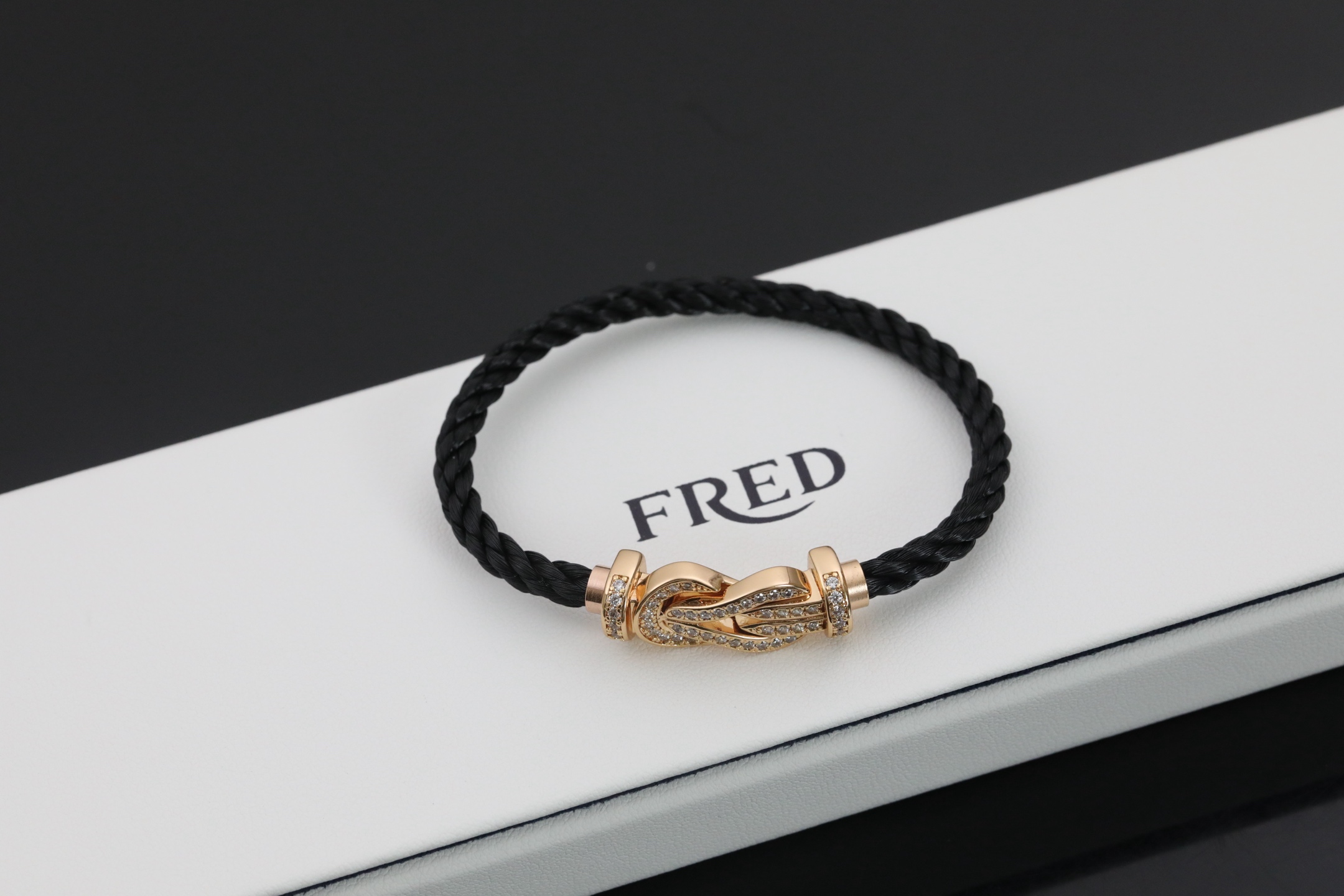 弗雷德FRED法国FORCE10系列马蹄扣手链