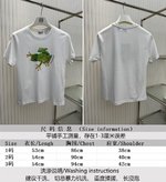 Burberry Clothing T-Shirt Top quality Fake
 Printing Women Short Sleeve