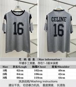Celine Clothing T-Shirt Knockoff Highest Quality
 Knitting