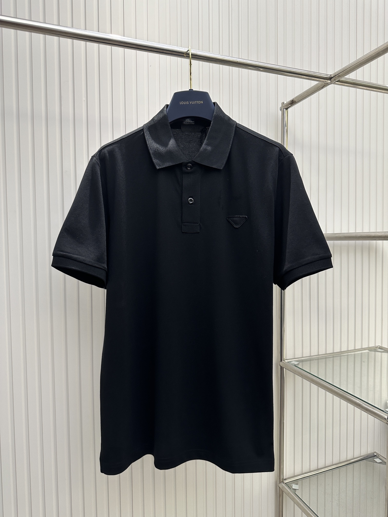 Prada Cheap
 Clothing Polo T-Shirt Cotton Nylon Short Sleeve