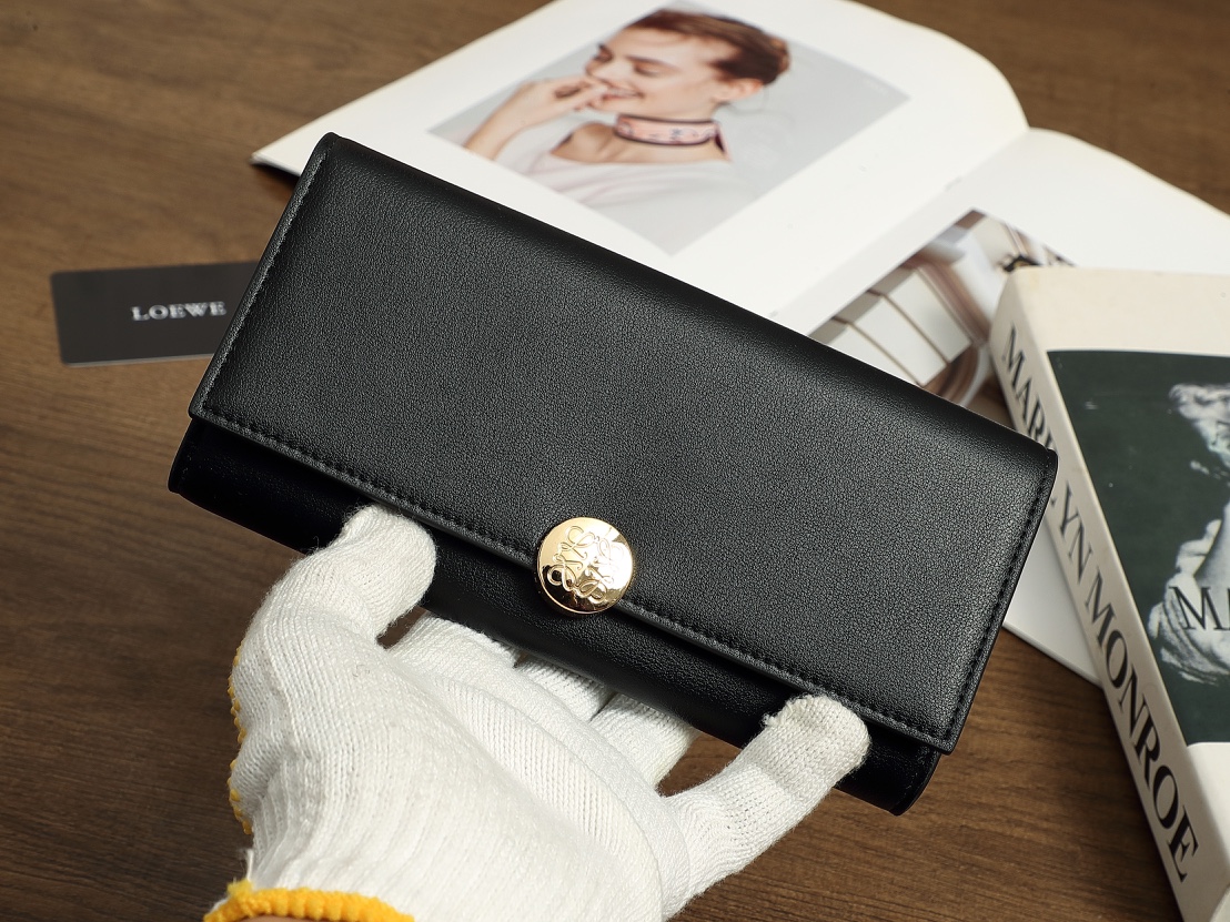 TYPE: L1134 COLOUR: GOLD BUTTON BLACK SIZE: 20*10.5*3 - 图片 7