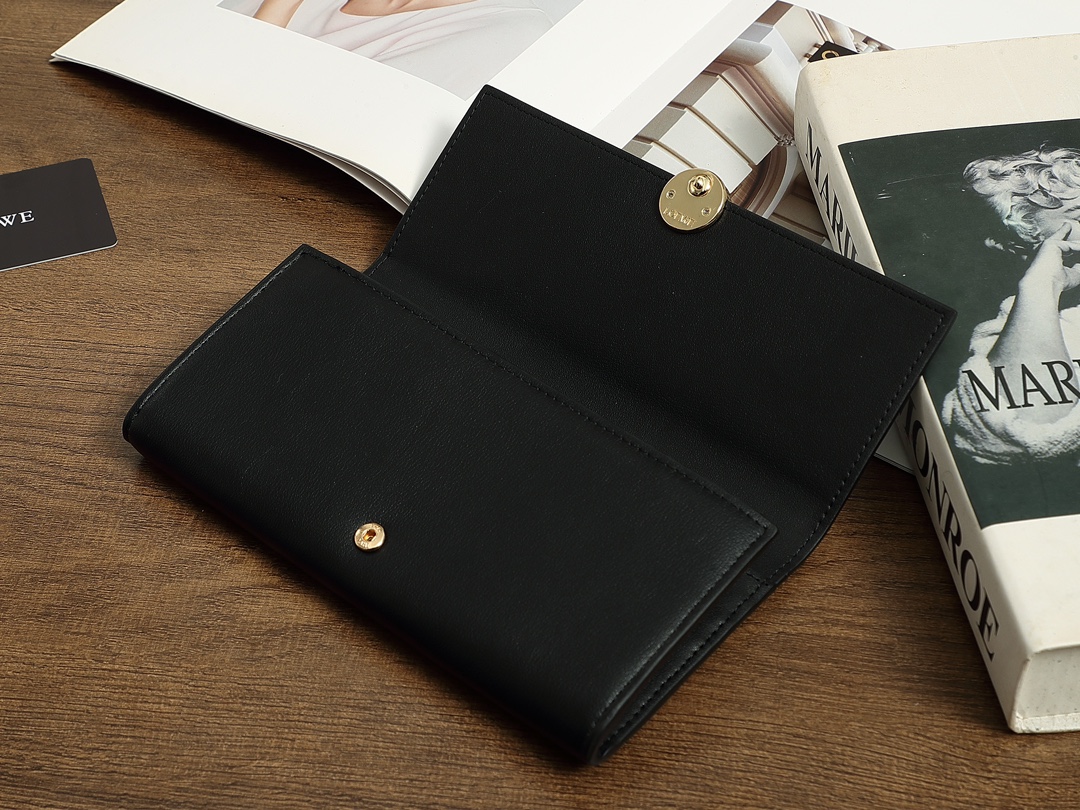 TYPE: L1134 COLOUR: GOLD BUTTON BLACK SIZE: 20*10.5*3 - 图片 4