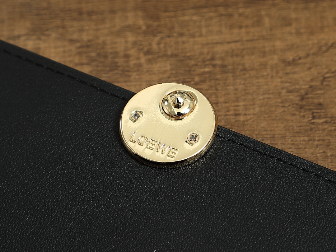 TYPE: L1134 COLOUR: GOLD BUTTON BLACK SIZE: 20*10.5*3 - 图片 6
