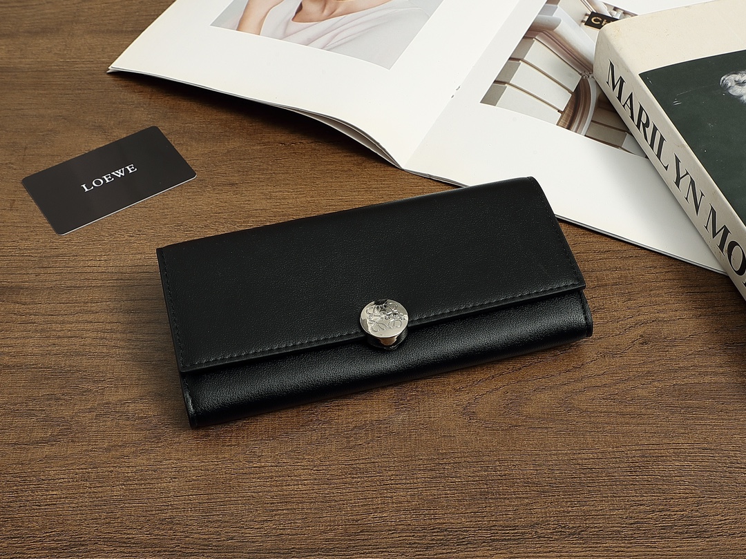 TYPE: L1134 COLOUR: SILVER BUTTON BLACK SIZE: 20*10.5*3 - 图片 1