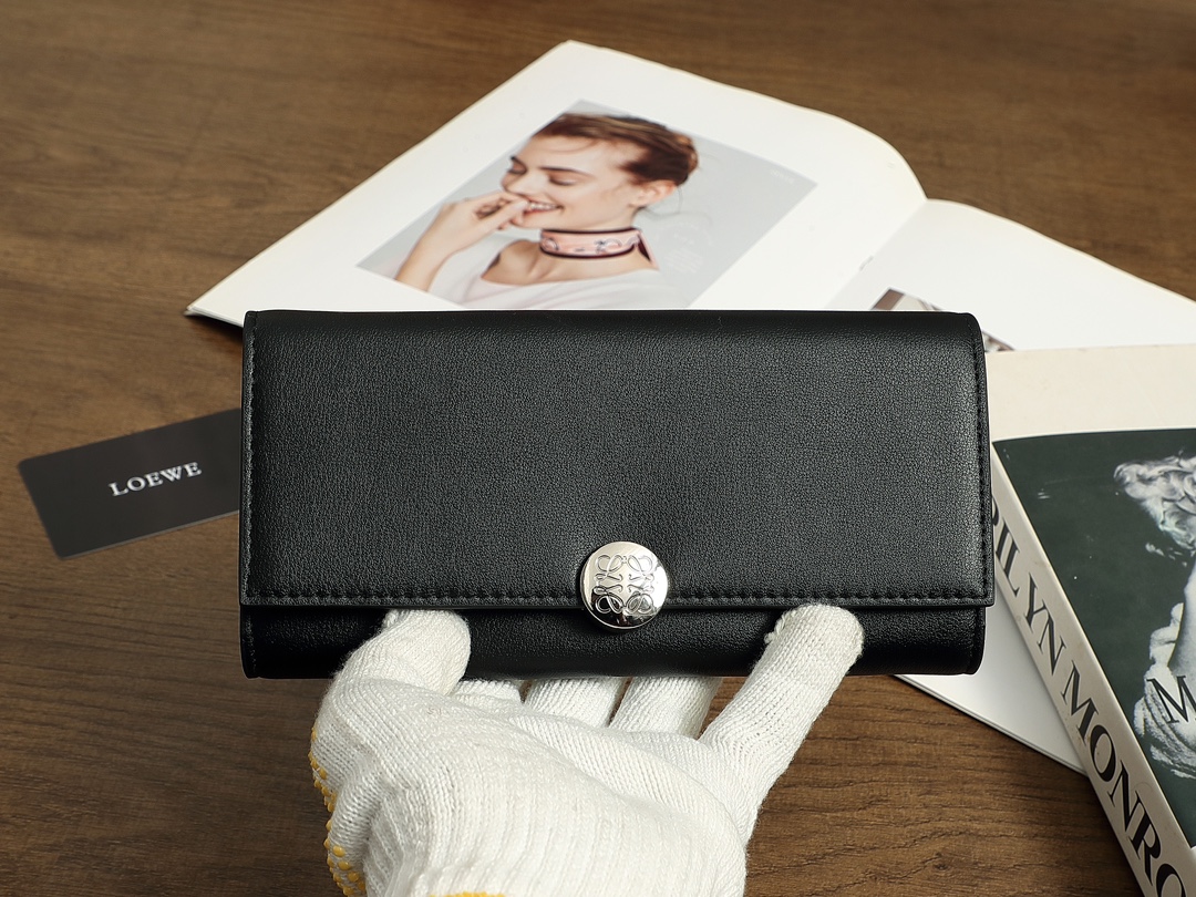 TYPE: L1134 COLOUR: SILVER BUTTON BLACK SIZE: 20*10.5*3 - 图片 4