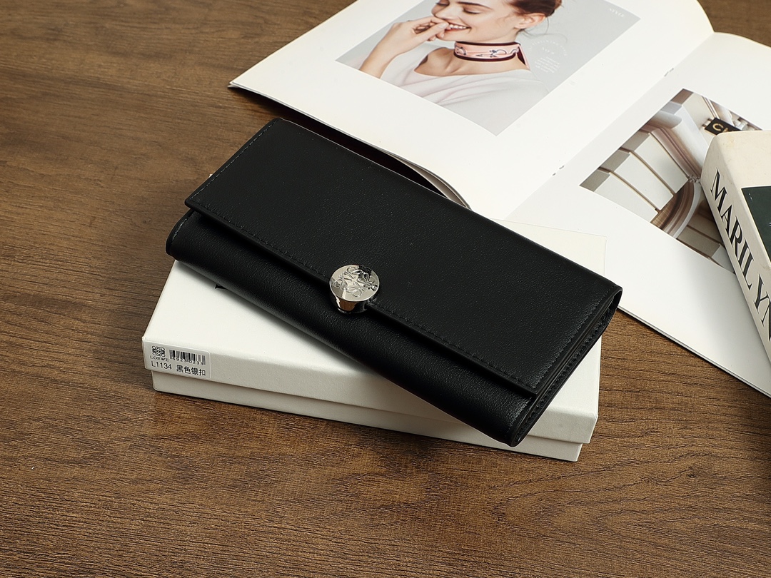 TYPE: L1134 COLOUR: SILVER BUTTON BLACK SIZE: 20*10.5*3 - 图片 9
