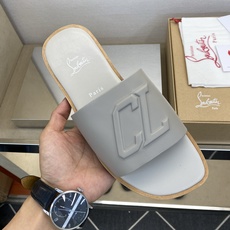 ⚠️【C L】⚠️路铂廷红底鞋⚠️男士皮底拖鞋⚠️正码:39 -44,38,45,46订做⚠最新经典红底 ⚠️【C L】⚠️路铂廷红底鞋⚠️男士皮底拖鞋⚠️正码:39 -44,38,45,46订做⚠最新经典红底