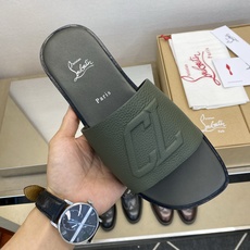 ⚠️【C L】⚠️路铂廷红底鞋⚠️男士皮底拖鞋⚠️正码:39 -44,38,45,46订做⚠最新经典红底 ⚠️【C L】⚠️路铂廷红底鞋⚠️男士皮底拖鞋⚠️正码:39 -44,38,45,46订做⚠最新经典红底