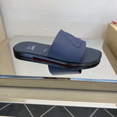 ⚠️【C L】⚠️路铂廷红底鞋⚠️男士皮底拖鞋⚠️正码:39 -44,38,45,46订做⚠最新经典红底 ⚠️【C L】⚠️路铂廷红底鞋⚠️男士皮底拖鞋⚠️正码:39 -44,38,45,46订做⚠最新经典红底
