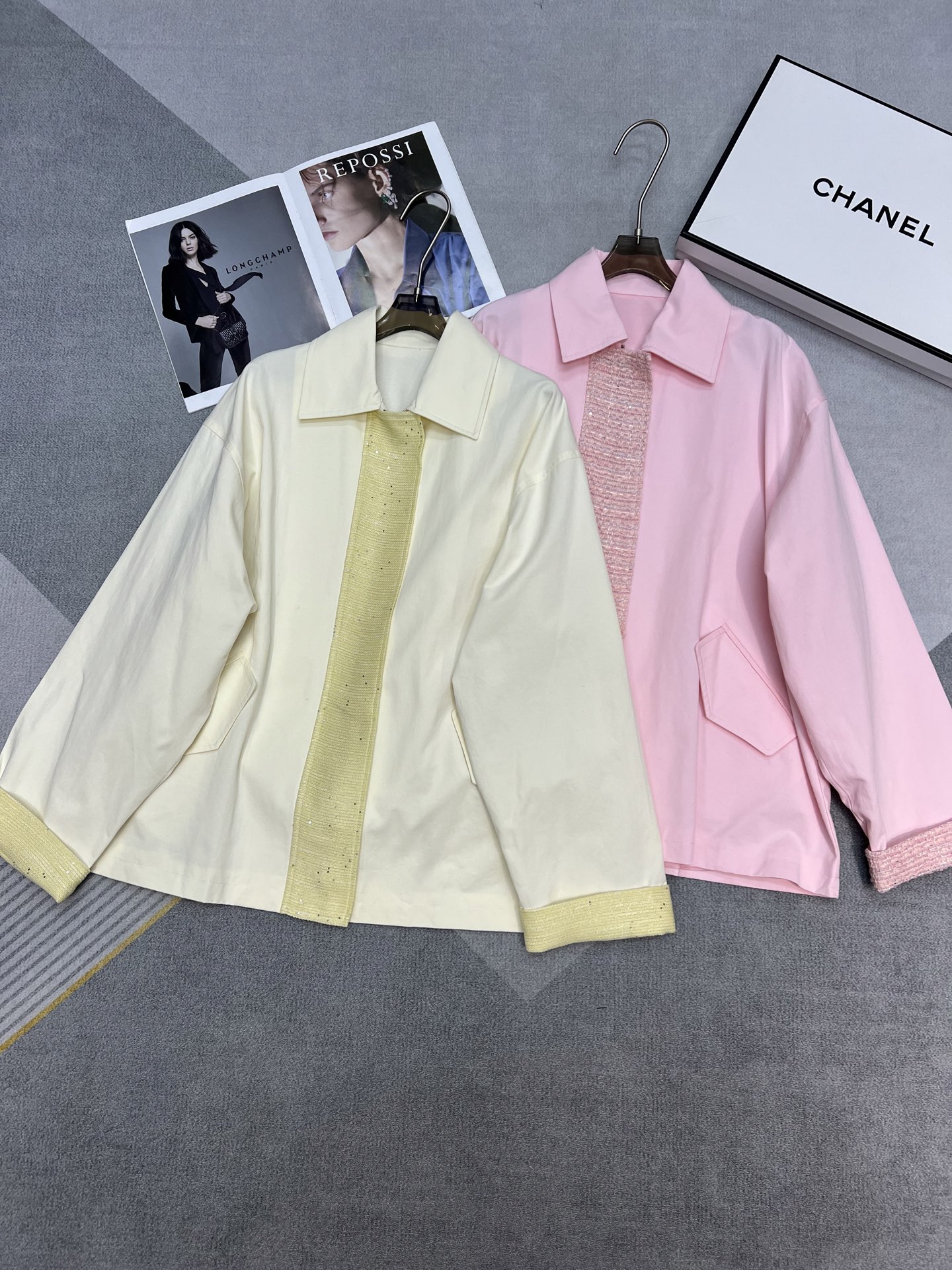 NO:318143,High-quality 25 spring and summer new style beaded edge shirt/two-color SML, alexander wang19860909高品质25春夏新款拼小珠片边衬衣/两色SML,,alexander wang,Women's clothing