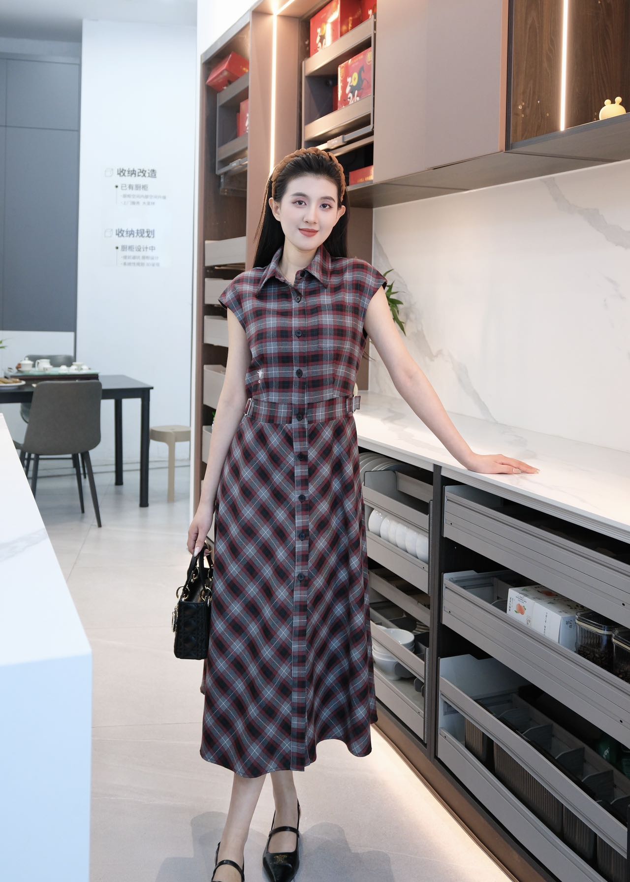 NO:762216,Model upper body picture,,19860909模特上身图,,,Women's clothing