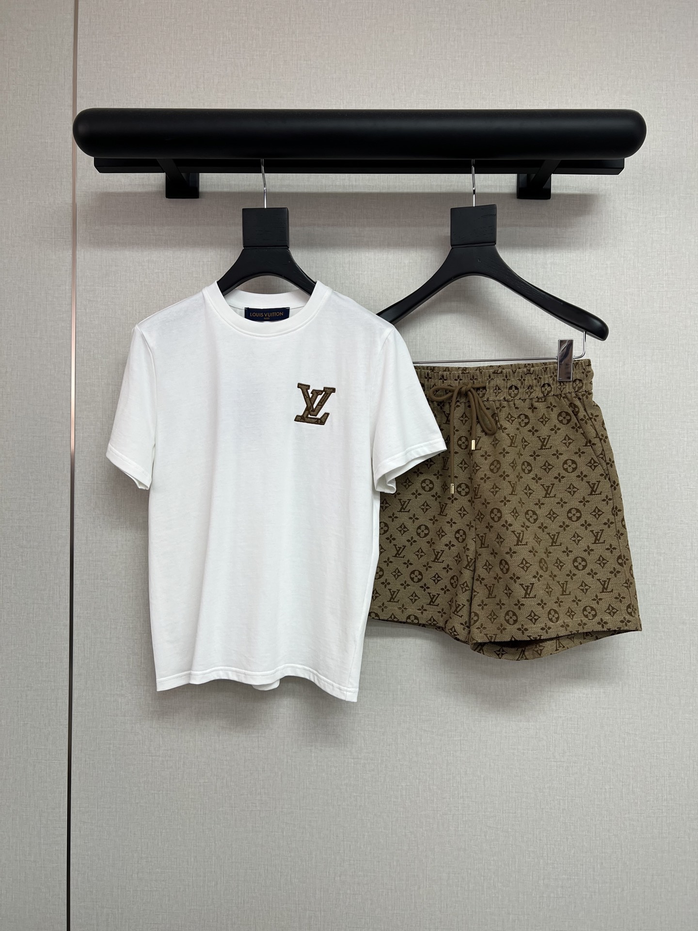 Louis Vuitton Logo T-Shirt Shorts Set