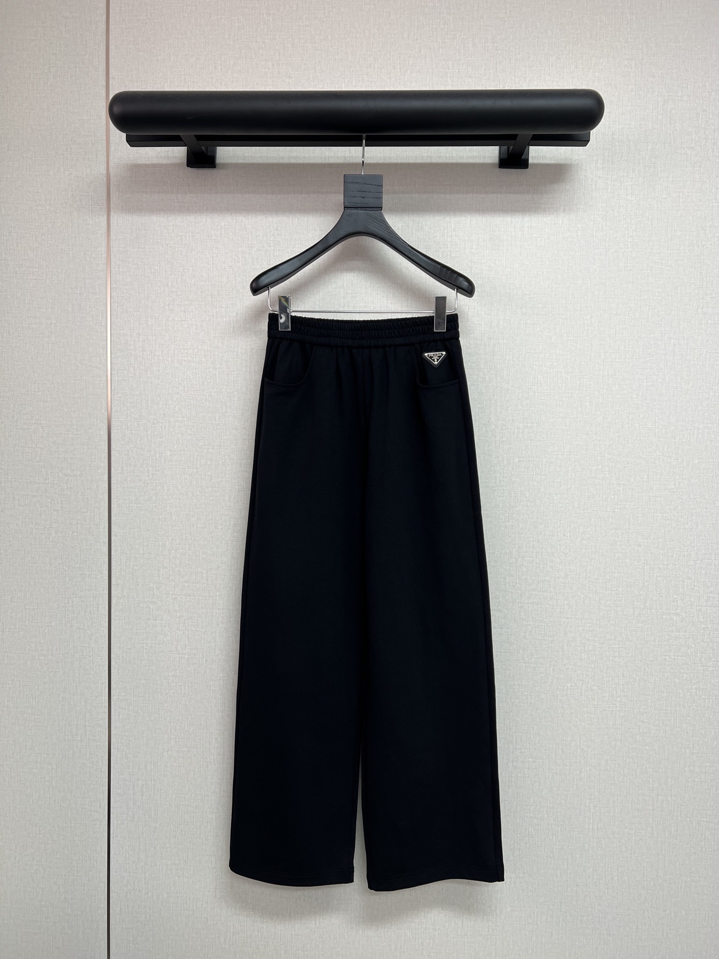 Prada Zip Hoodie and Wide-Leg Pants Set