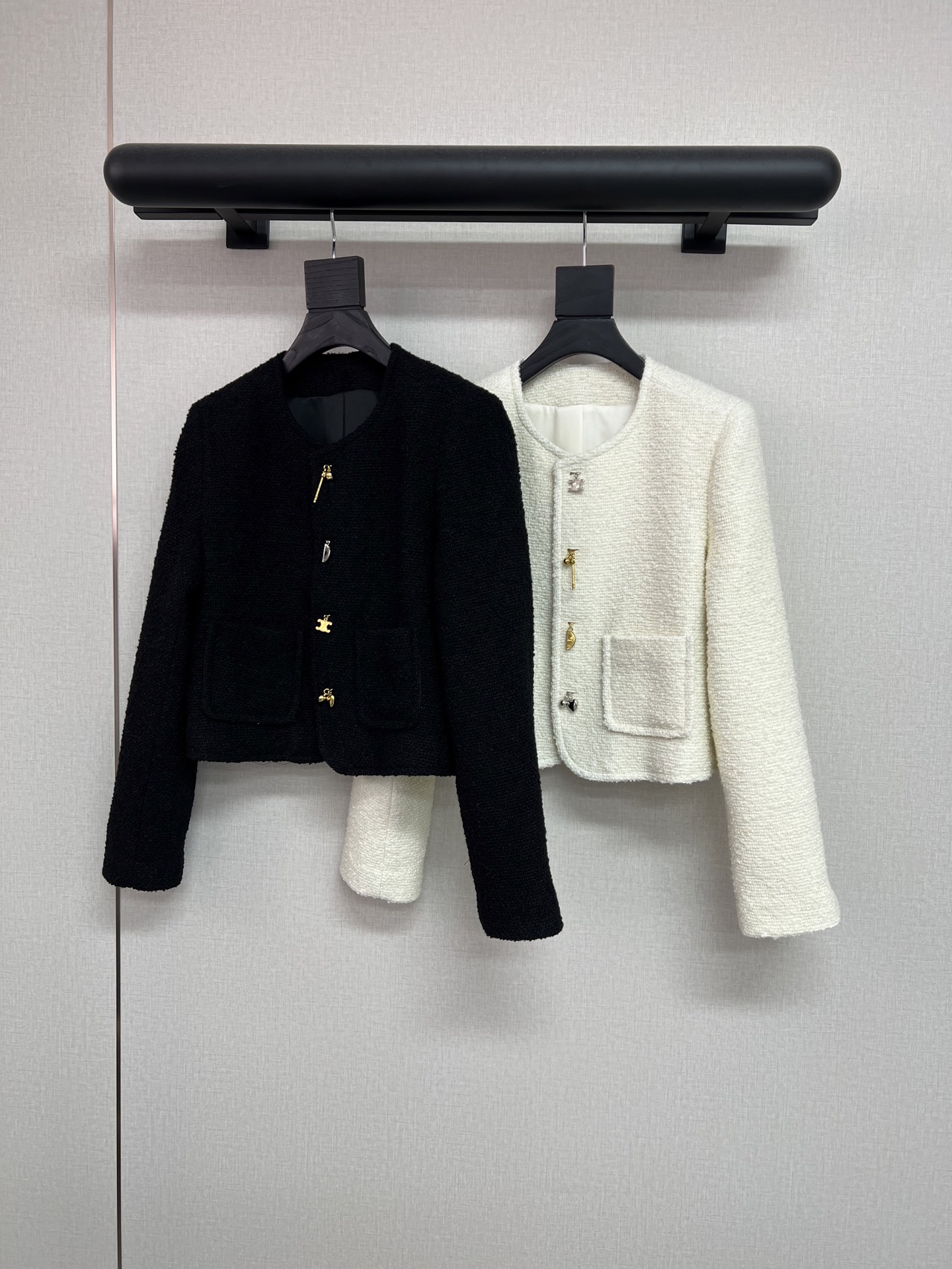 Celine Fuzzy Pocket Jacket