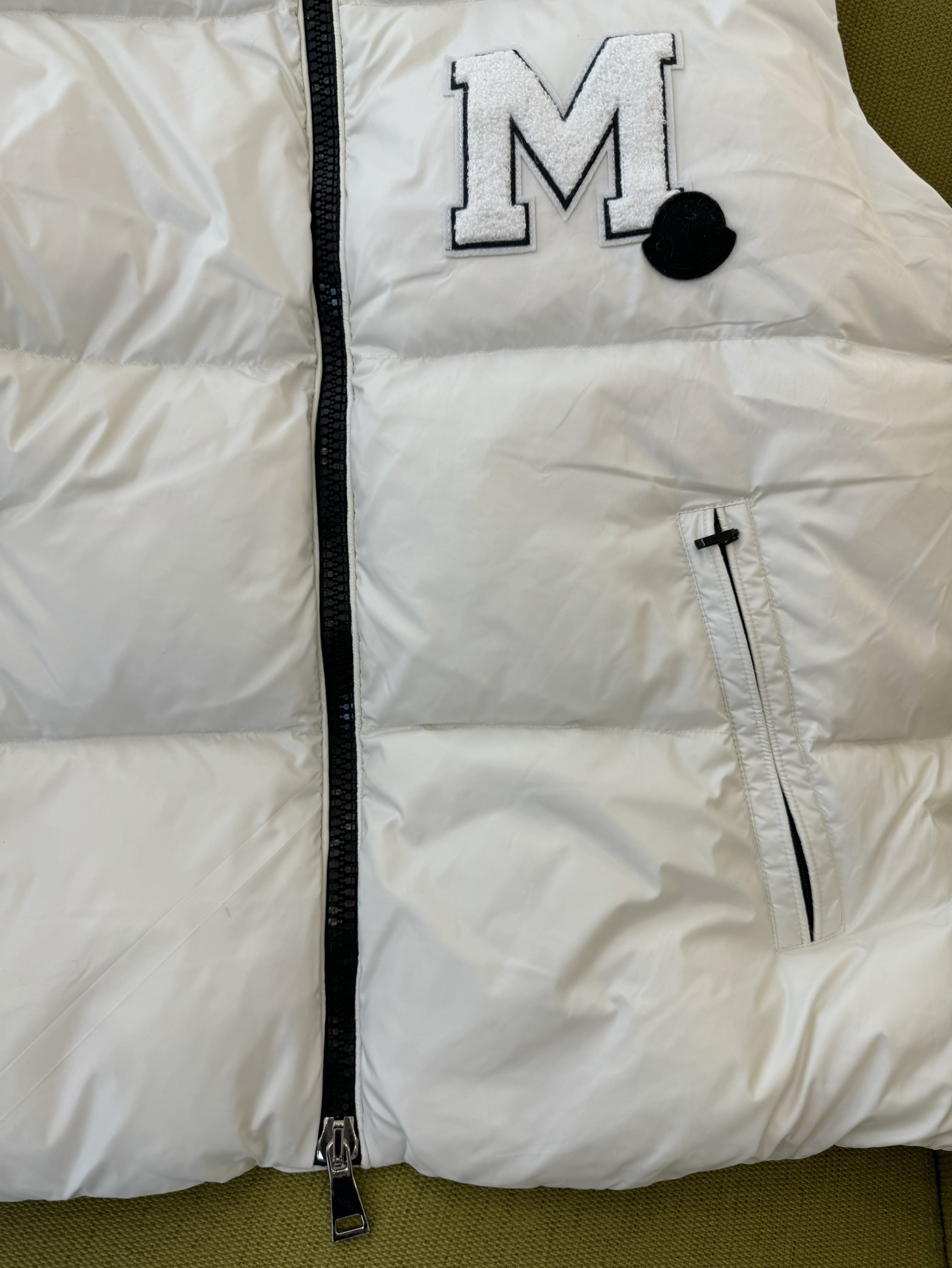 MD002#羽绒服特批️moncler90%白鹅绒羽绒服羽绒马甲白色0-1-2码