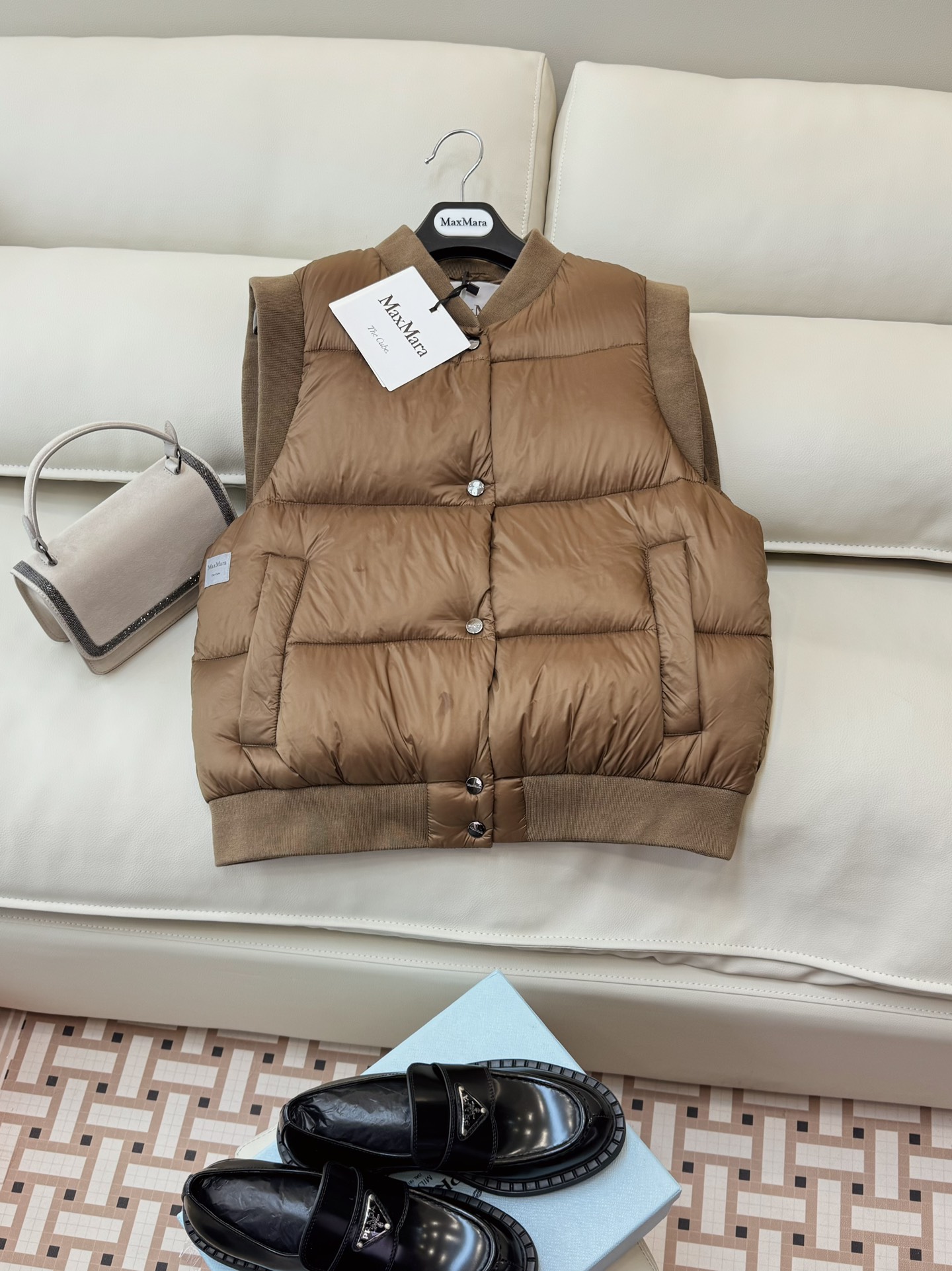 9336#新款羽绒服⚠️💕Max mara 90% 白鹅绒 超级爆款 白鹅绒羽绒马甲 羽绒服 四色入 3