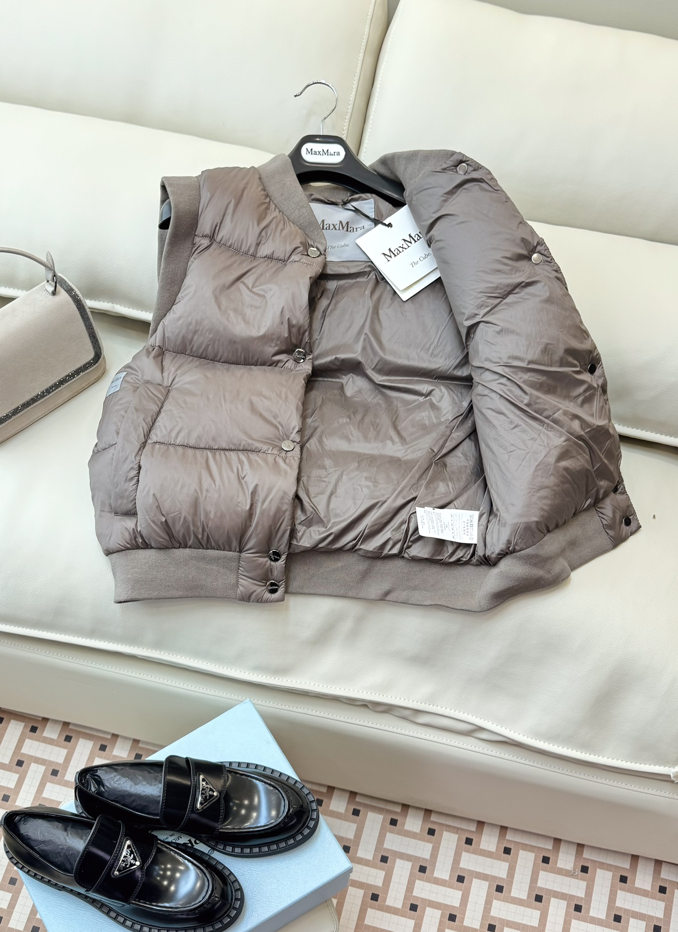 9336#新款羽绒服⚠️💕Max mara 90% 白鹅绒 超级爆款 白鹅绒羽绒马甲 羽绒服 四色入 3