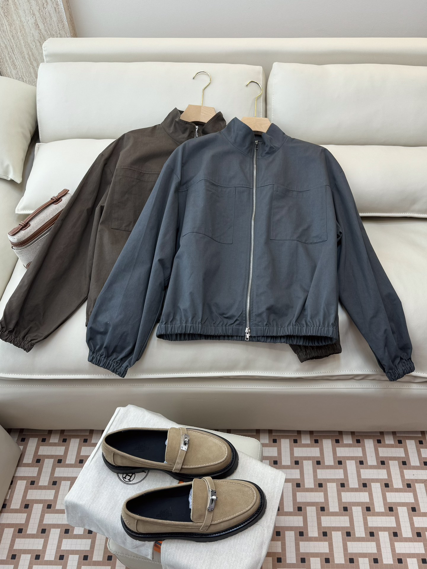 NO:695982,MY041# New coat clear version 1L LP zipper style cotton long-sleeved coat two colors, loro piana, jackets & coats,19860909MY041#新款外套清版1L LP 拉链款 跑量 棉 长袖外套 两色,,loro piana,jackets & coats,,Women's clothing