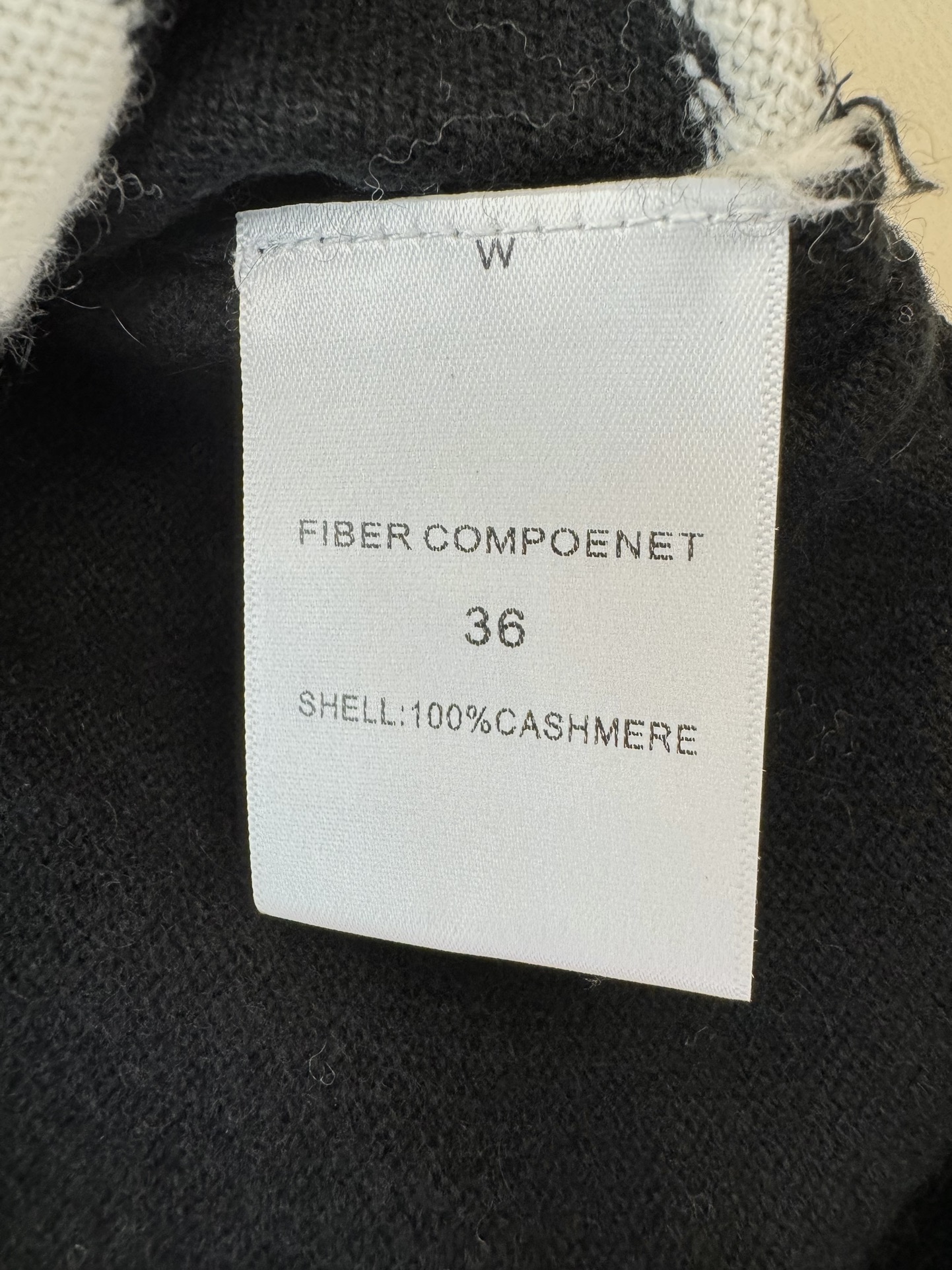BS0499#新款毛衣💕H家 爱马仕 定位花 100% 羊绒 套头毛衣 黑色 杏色 36/38/40/4