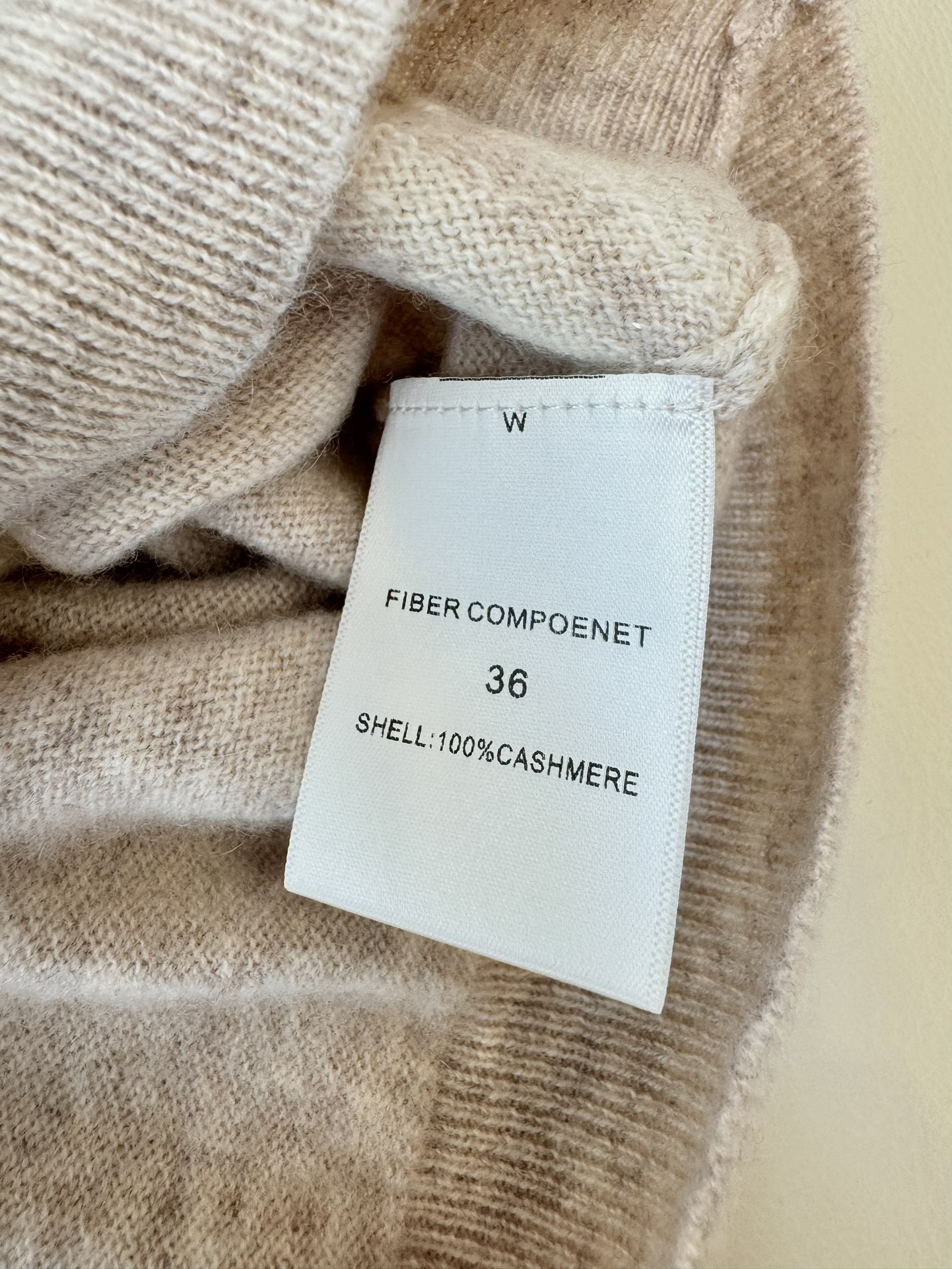 BS0499#新款毛衣💕H家 爱马仕 定位花 100% 羊绒 套头毛衣 黑色 杏色 36/38/40/4