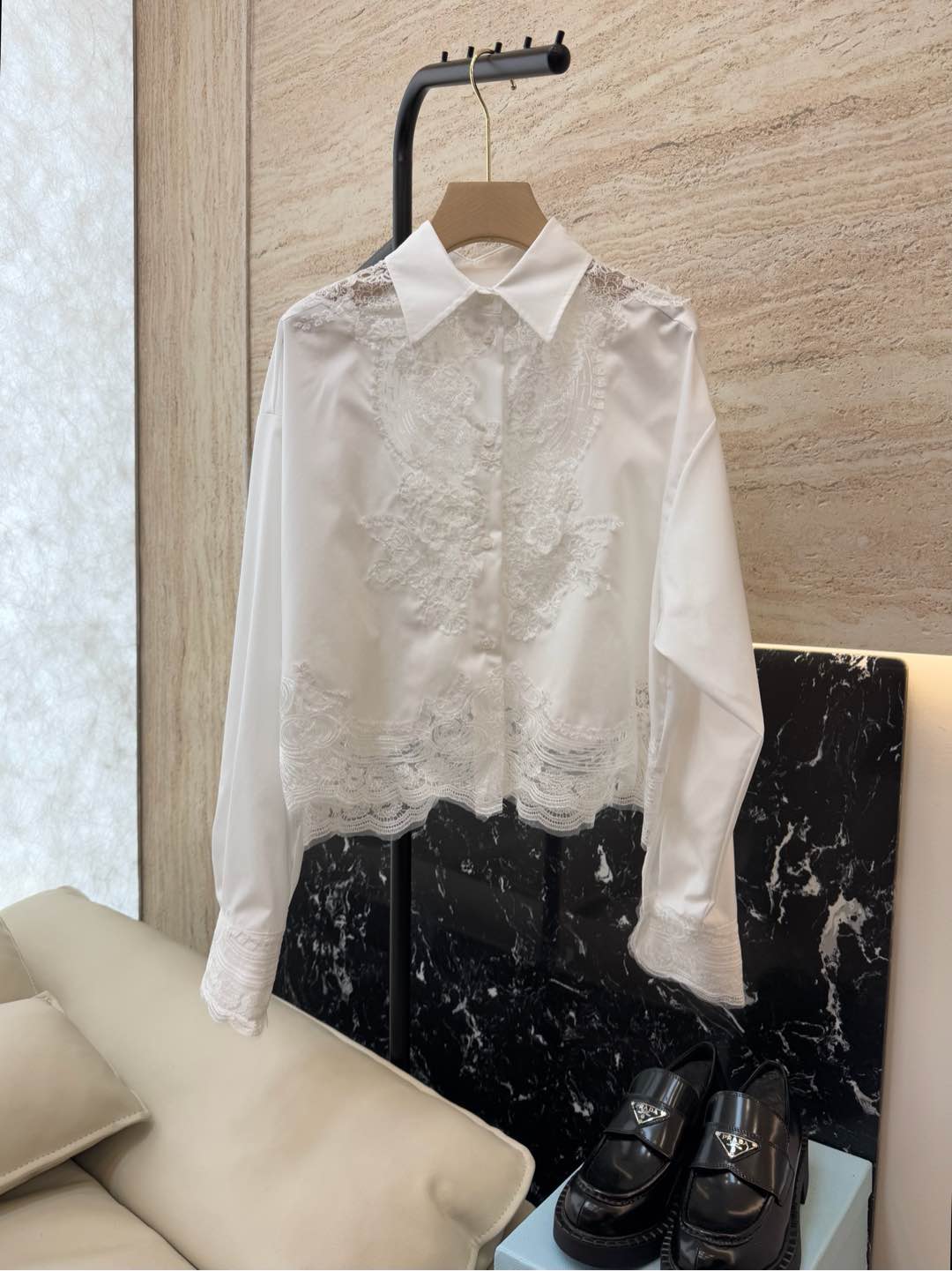 NO:296940,SY797# new shirt ES Imano Heavy Industry Embroidery Cotton Long Sleeve Shirt White 38/40/42,,shirts,alexander wang19860909SY797#新款衬衫 ES 依玛诺 重工刺绣 棉 长袖衬衫 白色 38/40/42,,shirts,alexander wang,Women's clothing