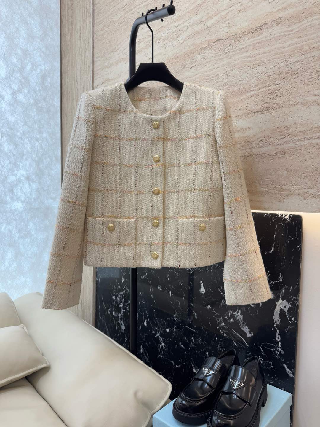 NO:295827,S331# new jacket Xiaoxiang 25 wool fine products Tweed fabric Long-sleeved jacket 36/38/40,,jackets & coats,alexander wang19860909S331#新款外套 小香 25羊毛精品货 粗花呢 面料 长袖外套 36/38/40,,jackets & coats,alexander wang,Women's clothing