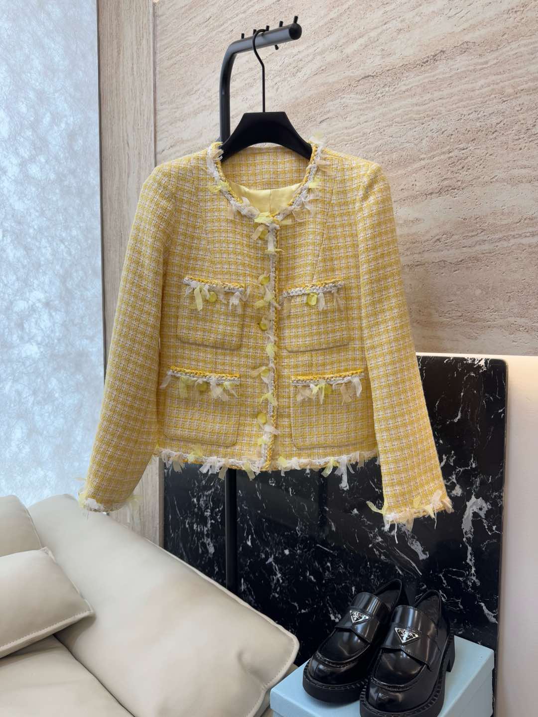 NO:295798,S390# new jacket Xiaoxiang boutique tweed fabric long-sleeved jacket 36/38/40,,jackets & coats,alexander wang19860909S390#新款外套 小香 精品货 粗花呢 面料 长袖外套 36/38/40,,jackets & coats,alexander wang,Women's clothing