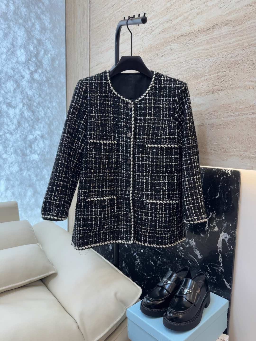 NO:295832,S349# new jacket Xiaoxiang boutique tweed fabric long-sleeved jacket 36/38/40,,jackets & coats,alexander wang19860909S349#新款外套 小香 精品货 粗花呢 面料 长袖外套 36/38/40,,jackets & coats,alexander wang,Women's clothing