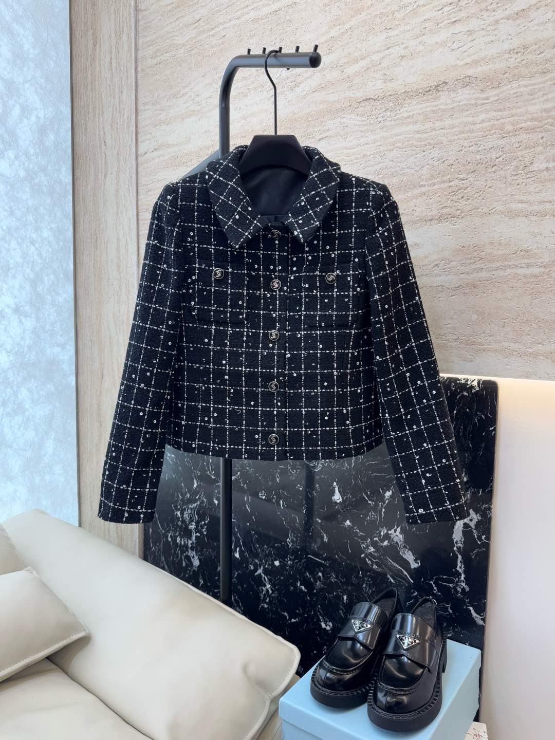 NO:295816,S351# new jacket, Xiaoxiang, fine products, tweed fabric, long-sleeved jacket 36/38/40,,jackets & coats,alexander wang19860909S351#新款外套 小香 精品货 粗花呢 面料 长袖外套 36/38/40,,jackets & coats,alexander wang,Women's clothing