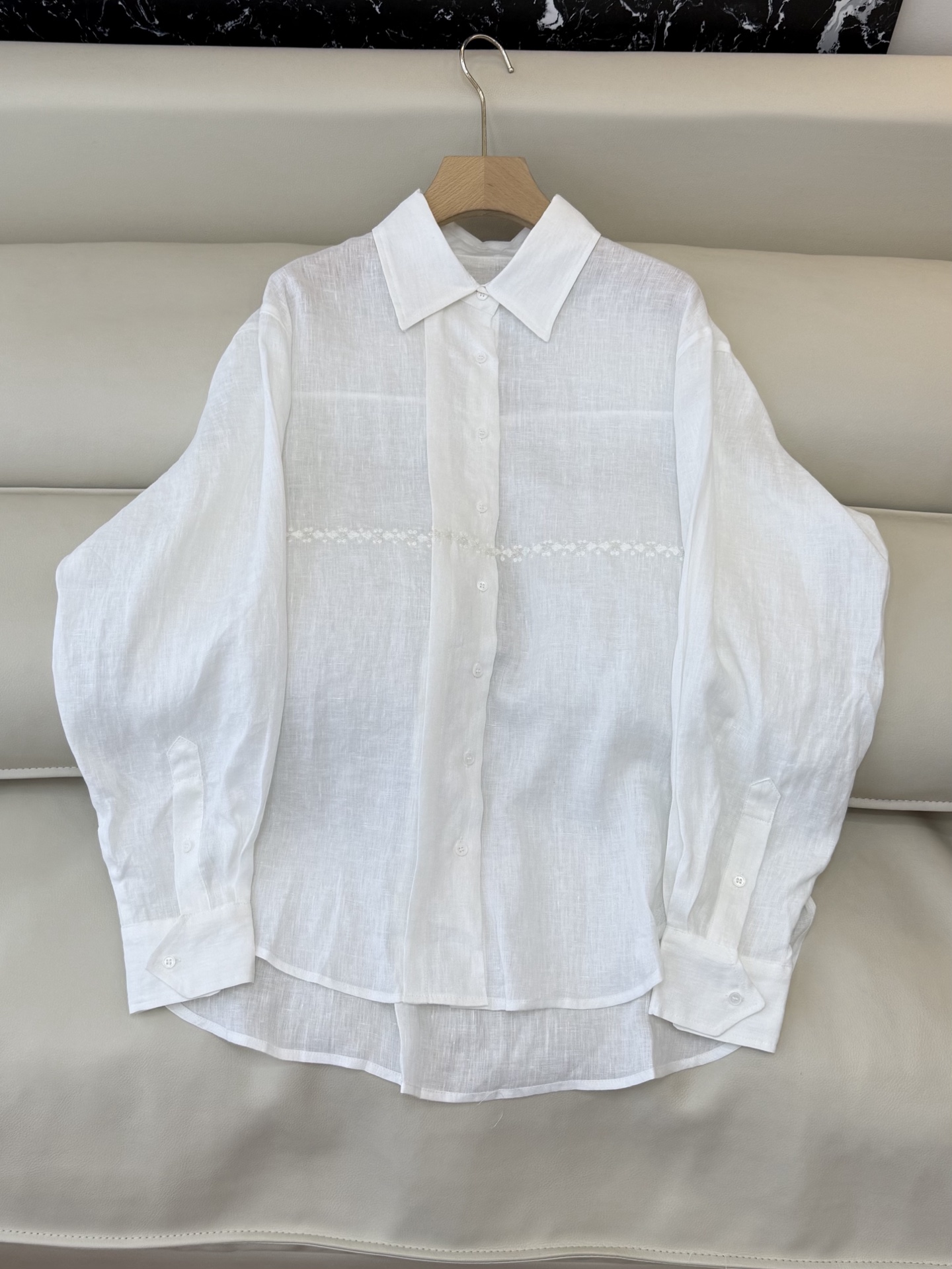 NO:733535,ES016# new shirt P ES linen embroidered long-sleeved shirt white goose yellow SML,,shirts,19860909ES016#新款衬衫P ES 亚麻 绣花 长袖衬衫 白色 鹅黄色 SML,,shirts,,Women's clothing